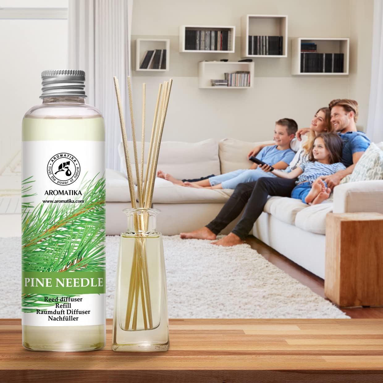 Pine Diffuser Refill 68 Fl Oz - Fresh Natural Fragrance