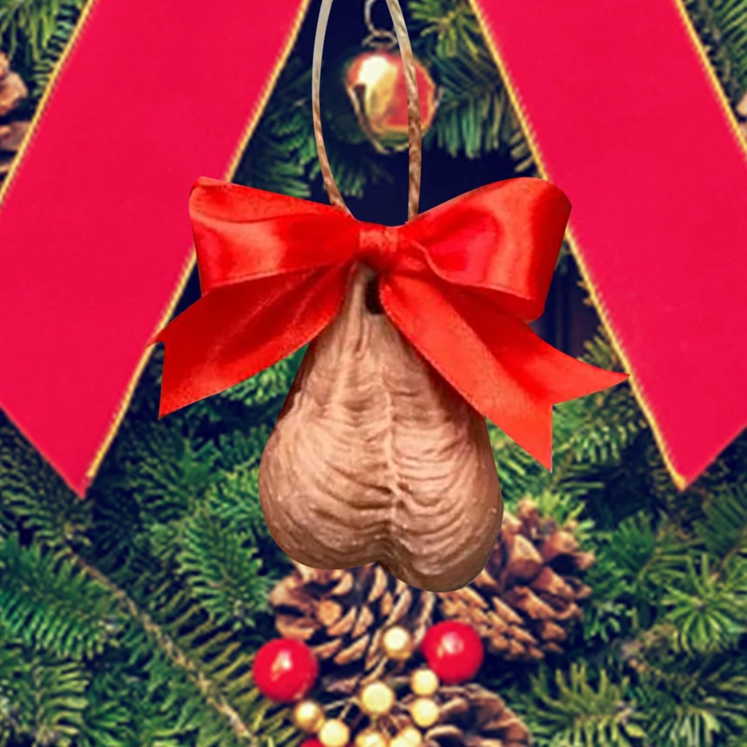 3D Funny Christmas Ball Ornament Pendant for Tree
