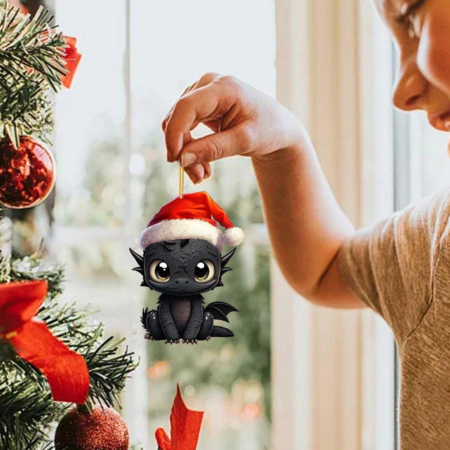 Dragon Baby Christmas Hanging Ornament Decor