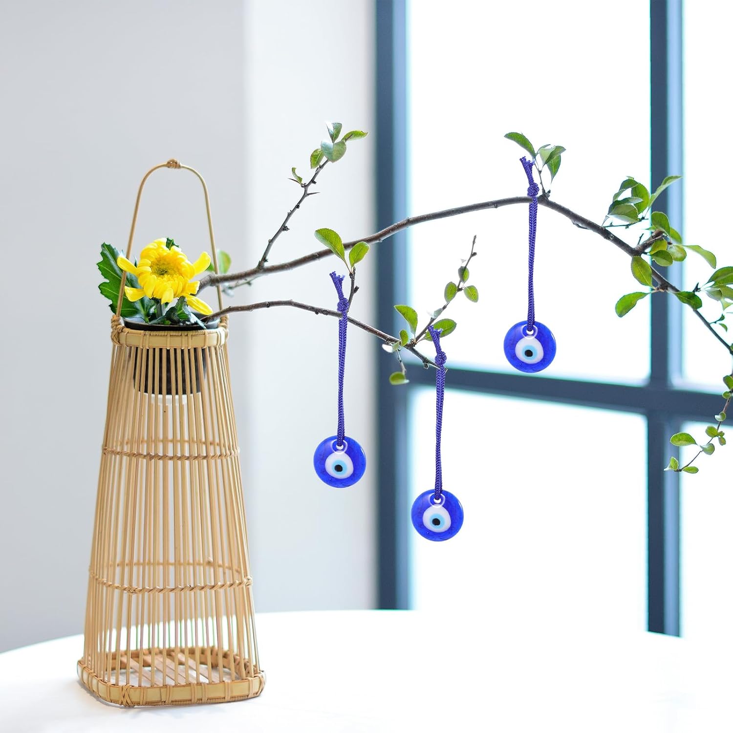 6pcs Turkish Blue Eye Wall Hanging Decor
