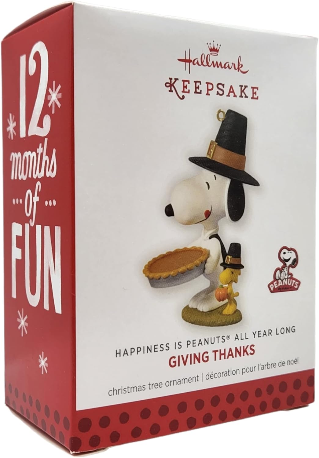 Hallmark Giving Thanks Ornament 2013 Peanuts QX9815