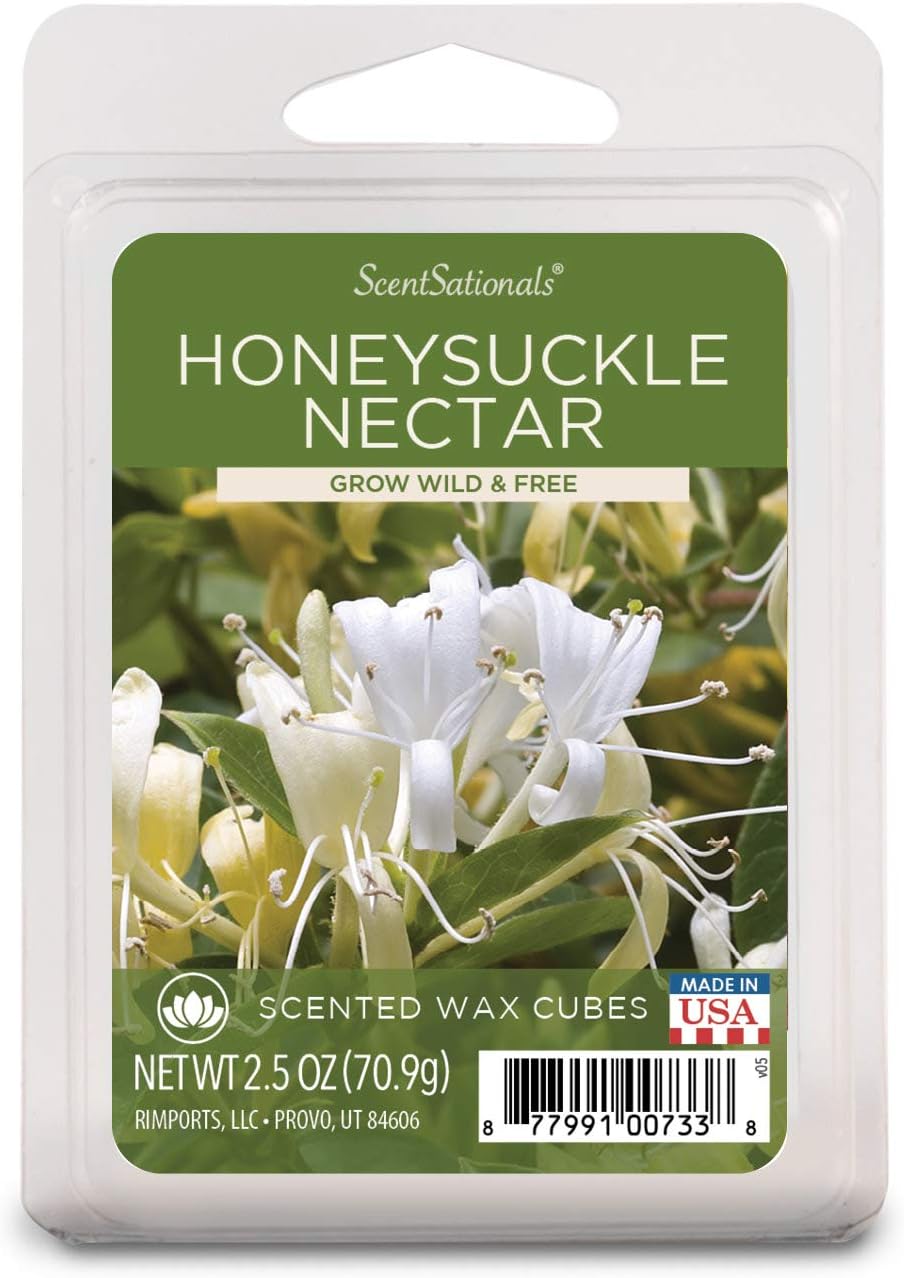 ScentSationals Honeysuckle Nectar Wax Cubes 1