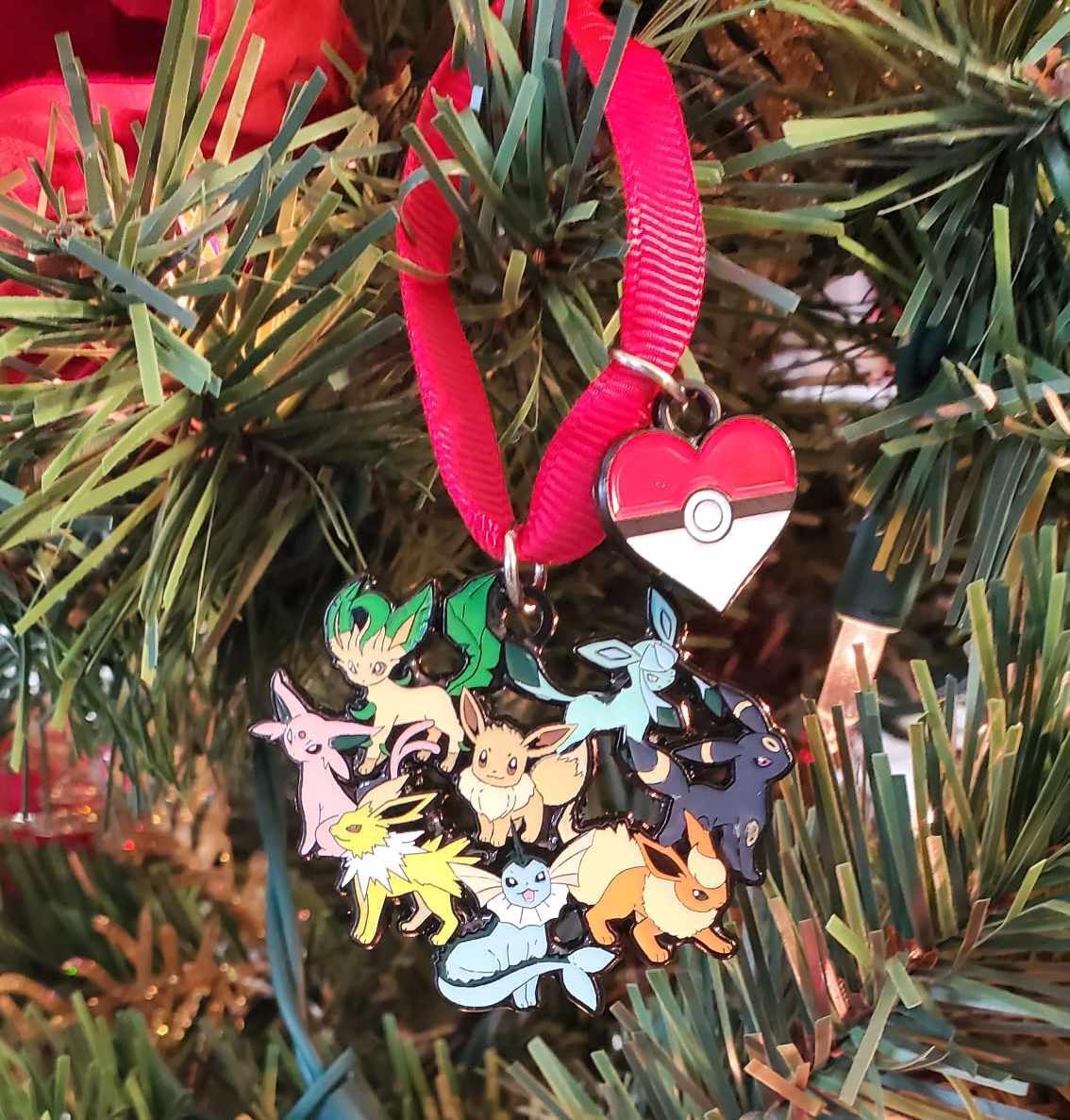 Fandom Emporium Evolutions Group Ornament Christmas Tree Winter Holiday Gift