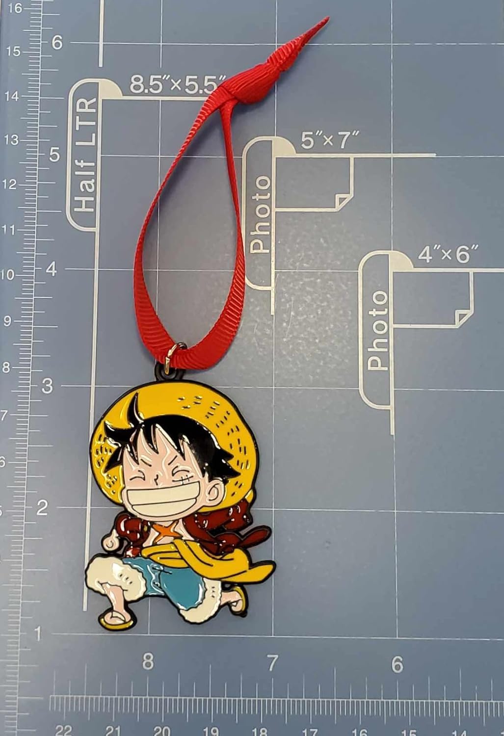 Fandom Emporium One Piece Devil Fruit Jolly Roger Luff Running Teeth Ornament
