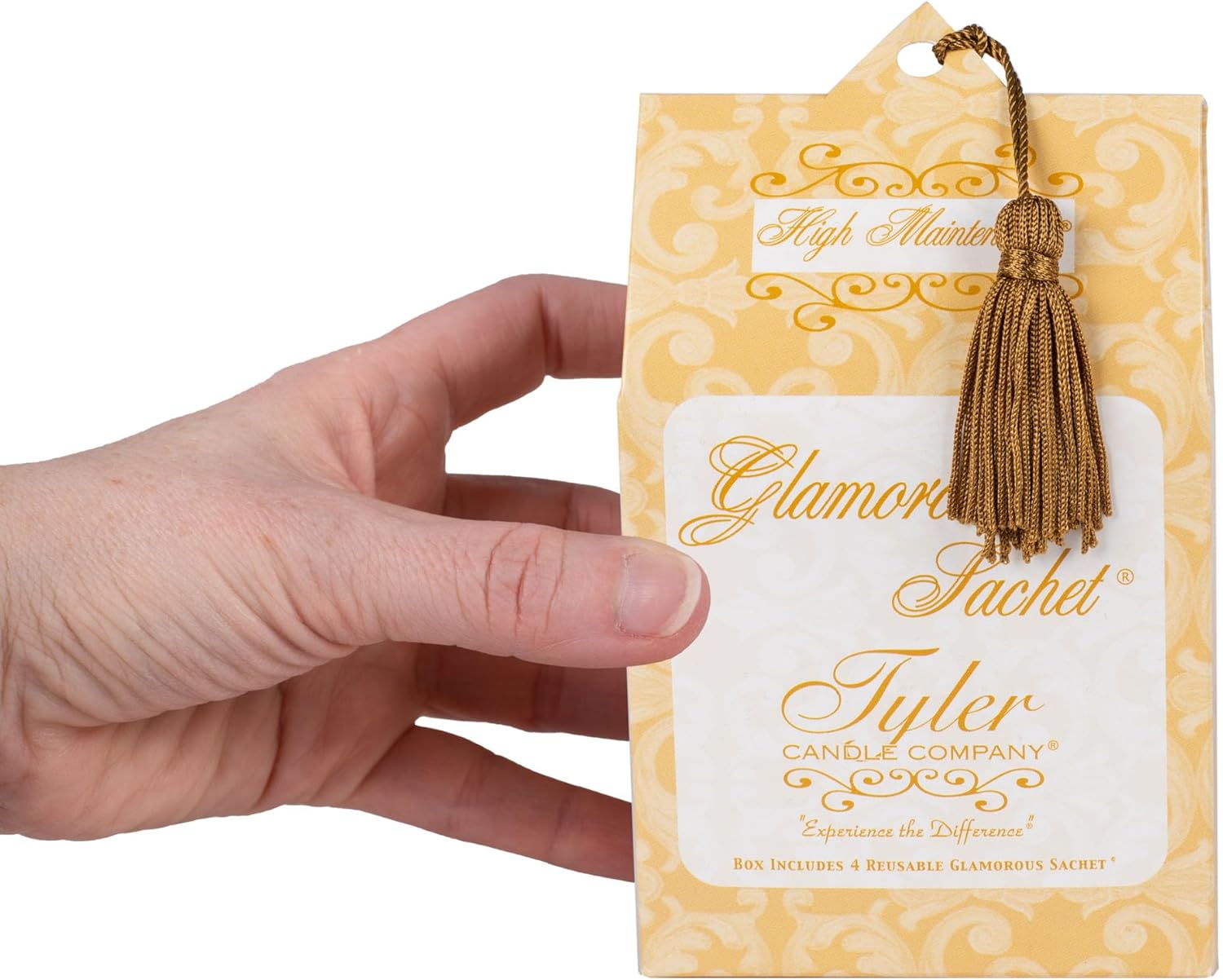 Elanze Designs Tyler Candle High Maintenance Scented Sachet and Car Freshener Bundle