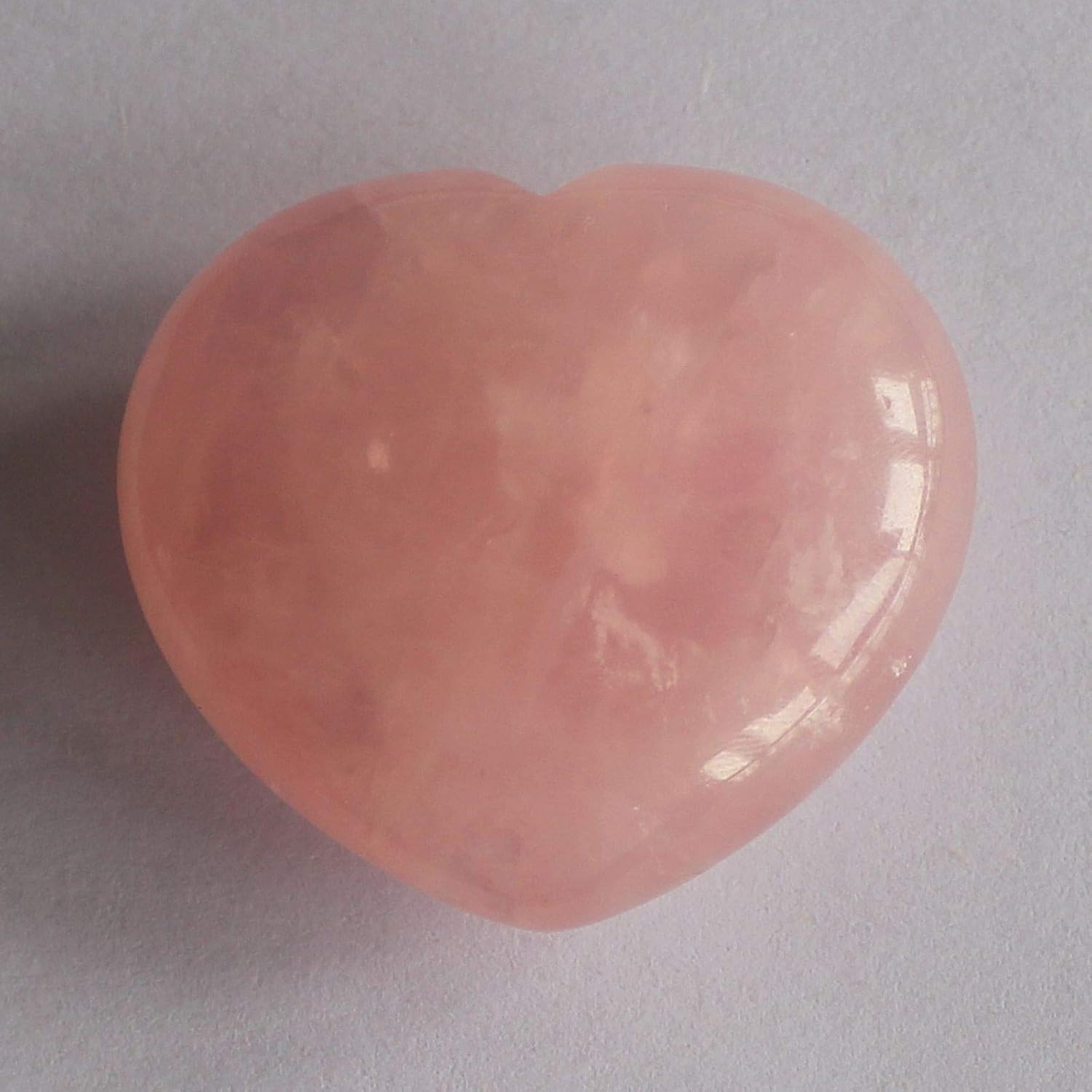 1pcs Mixed Gemstone Crystal Heart Piece 45mm Rose Quartz