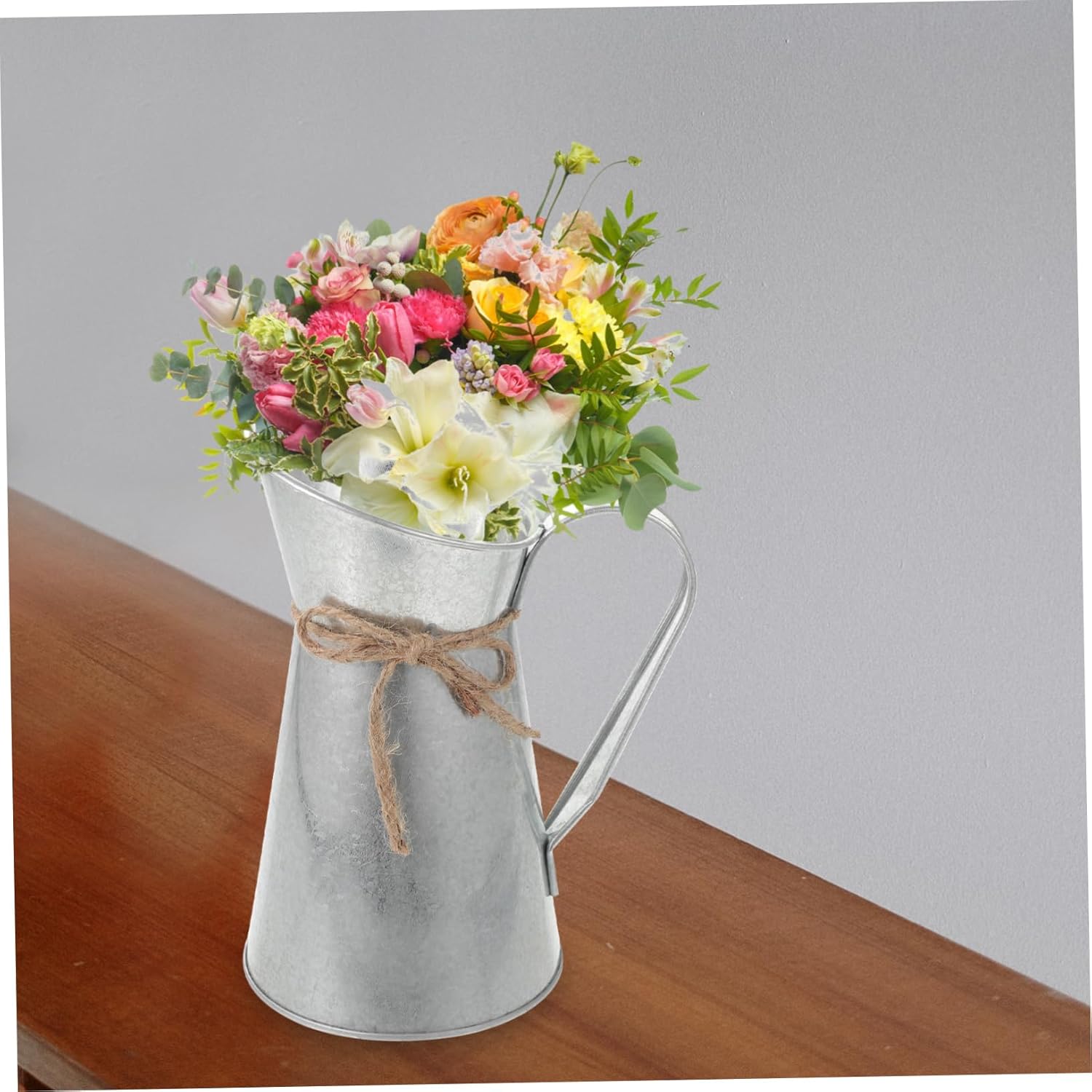 BESPORTBLE Chic Vintage Iron Art Flower Bucket