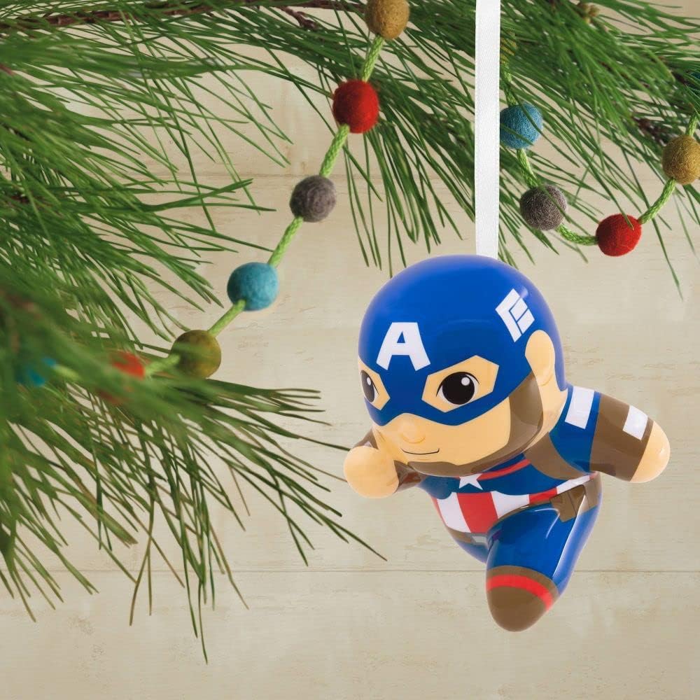 Hallmark Captain America Decoupage Ornament 1