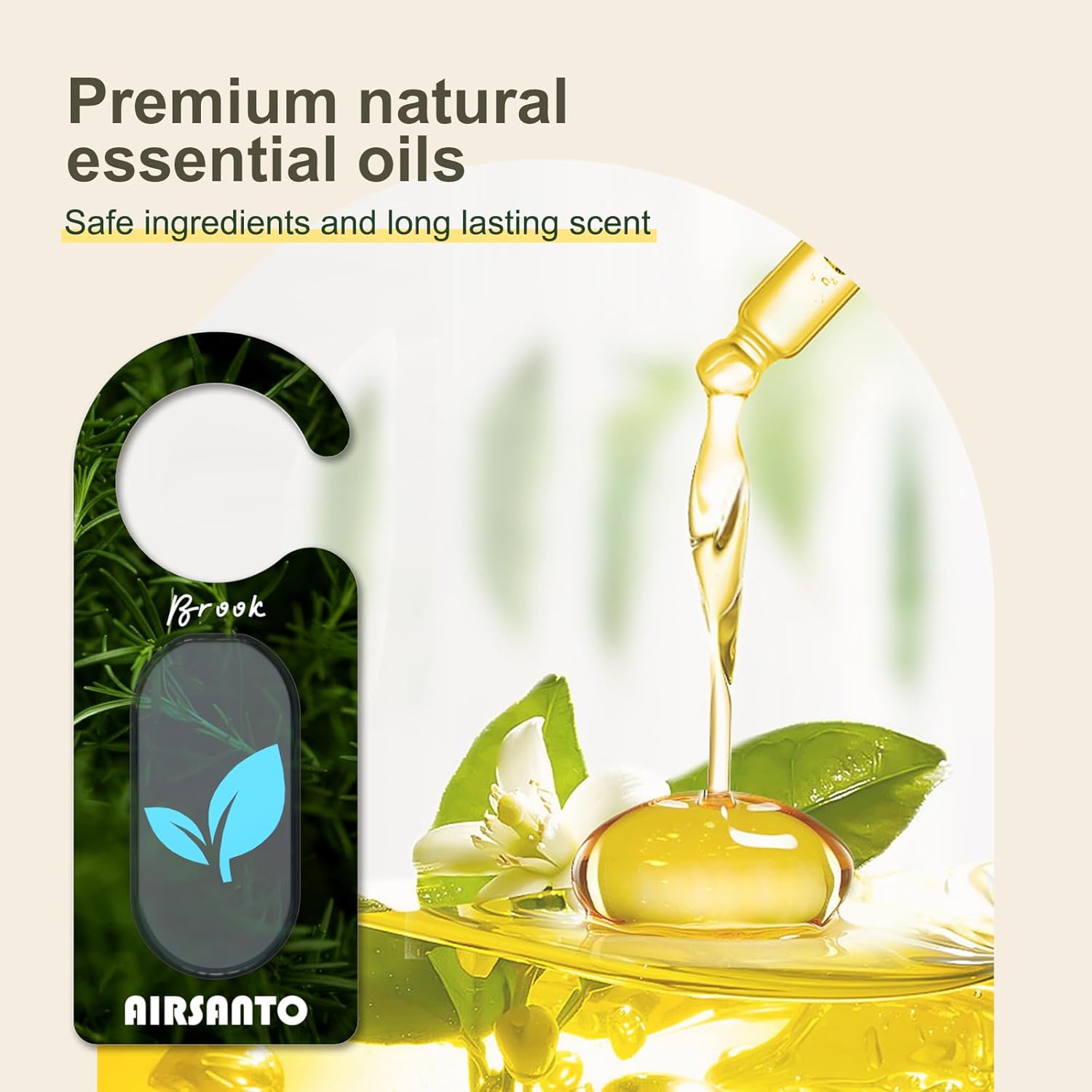 Airsanto Fresh Scent Sachet Pack of 6 for Drawers Closets