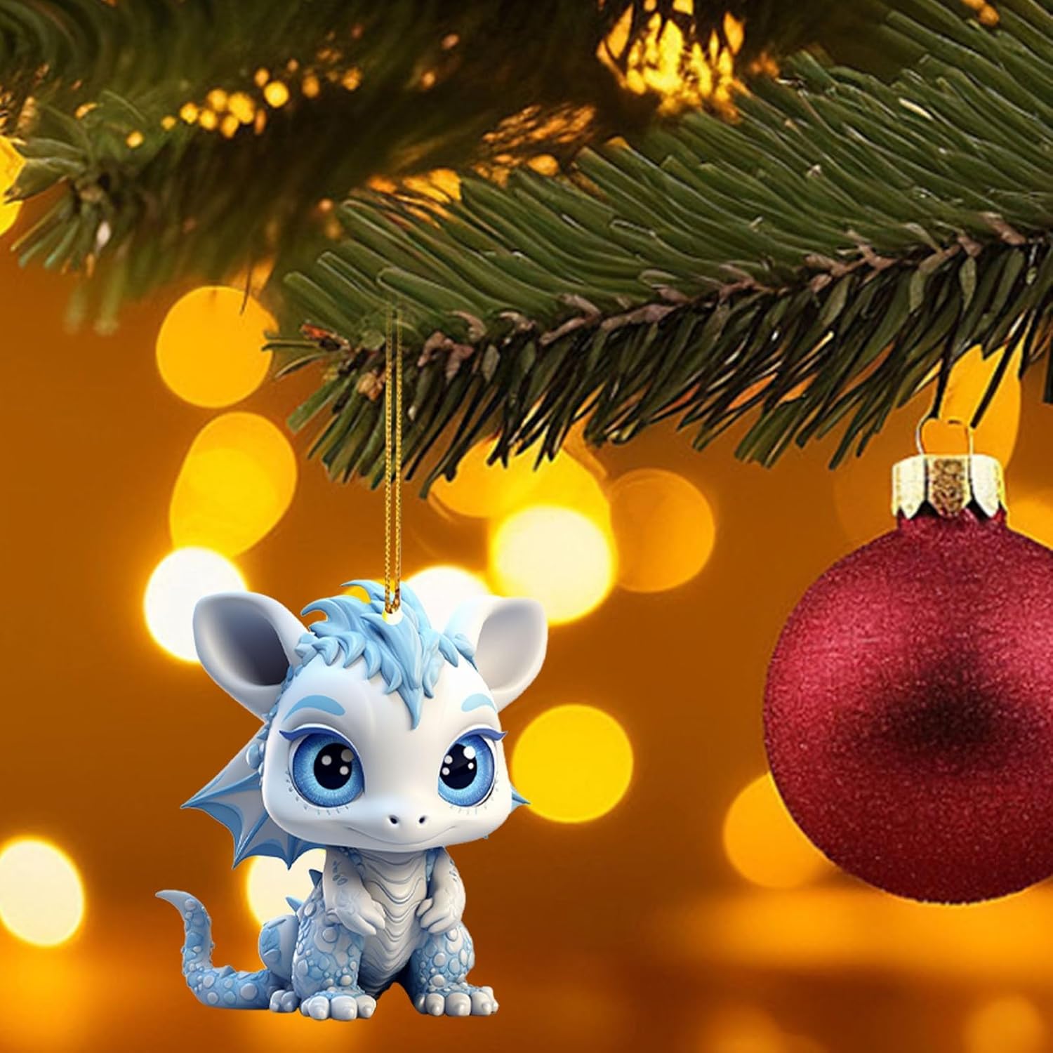 Cute Baby Dragon Egg Indoor Hanging Ornament