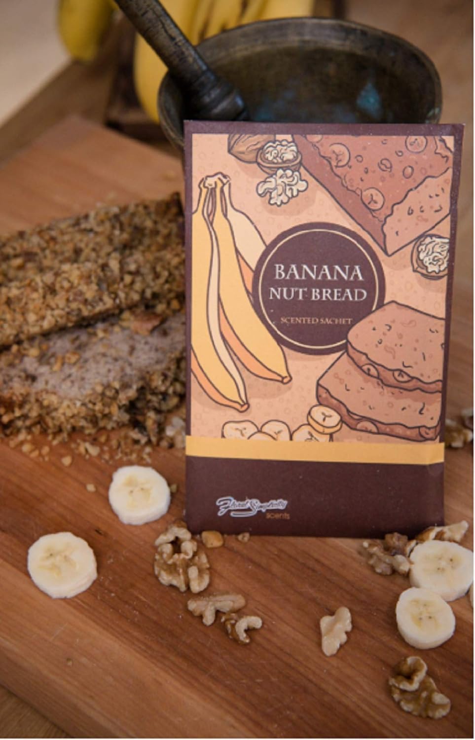 Simplicity Scents Banana Nut Bread Sachets Pack of 3
