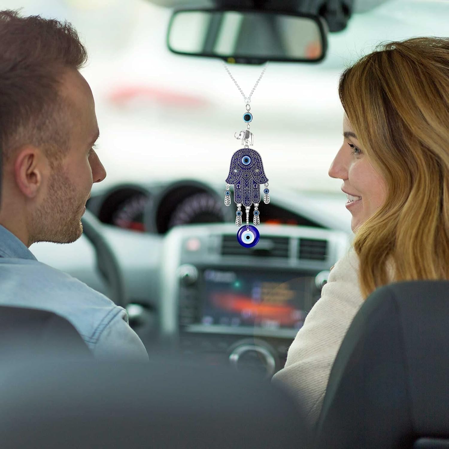 Frienda Evil Eye Car Hanging Charm Decor Pendent