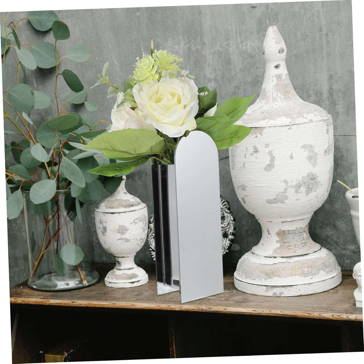 Garneck Acrylic Hydroponic Vase for Home Decor