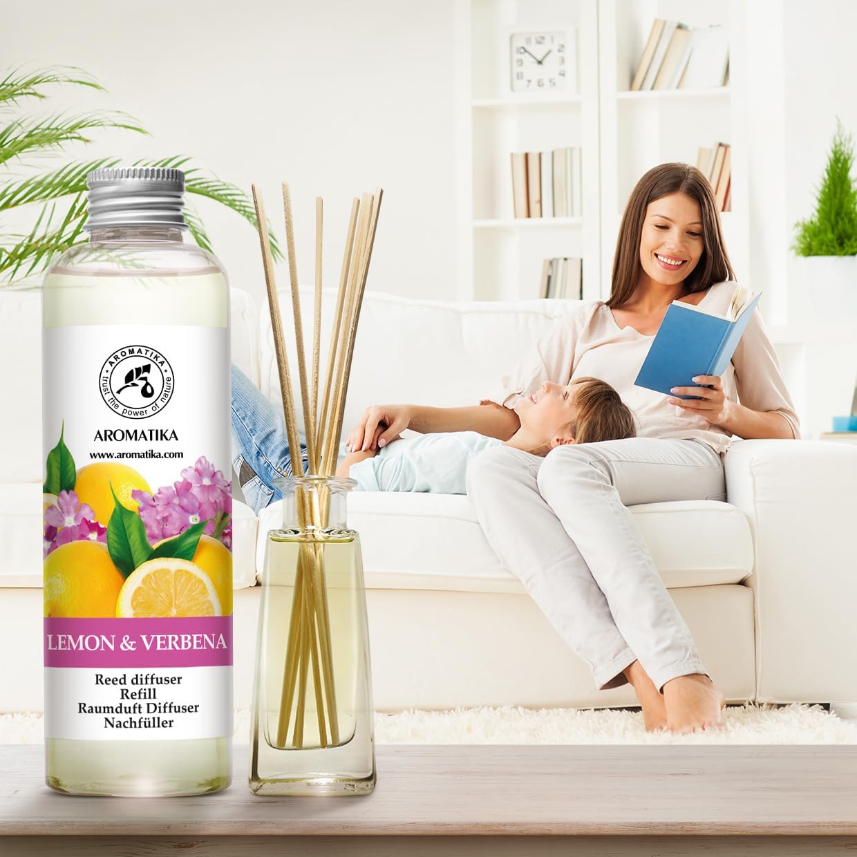 Lemon Verbena Reed Diffuser Refill 68 Fl Oz