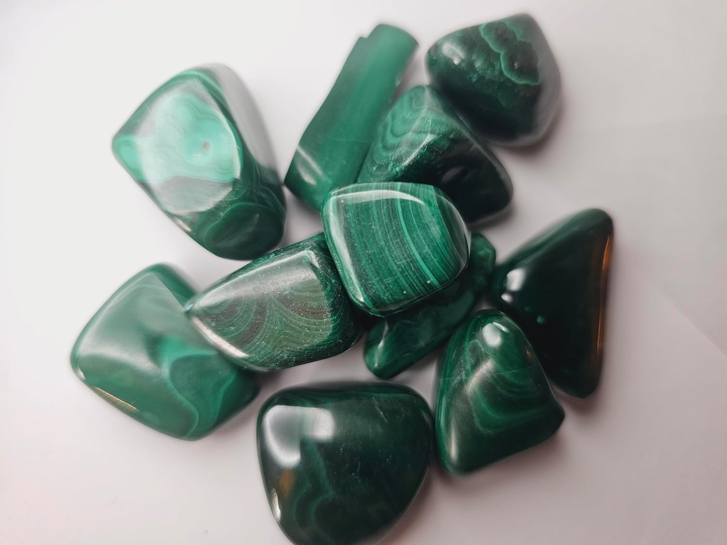 Exotic Tumbled Stone Collection Malachite