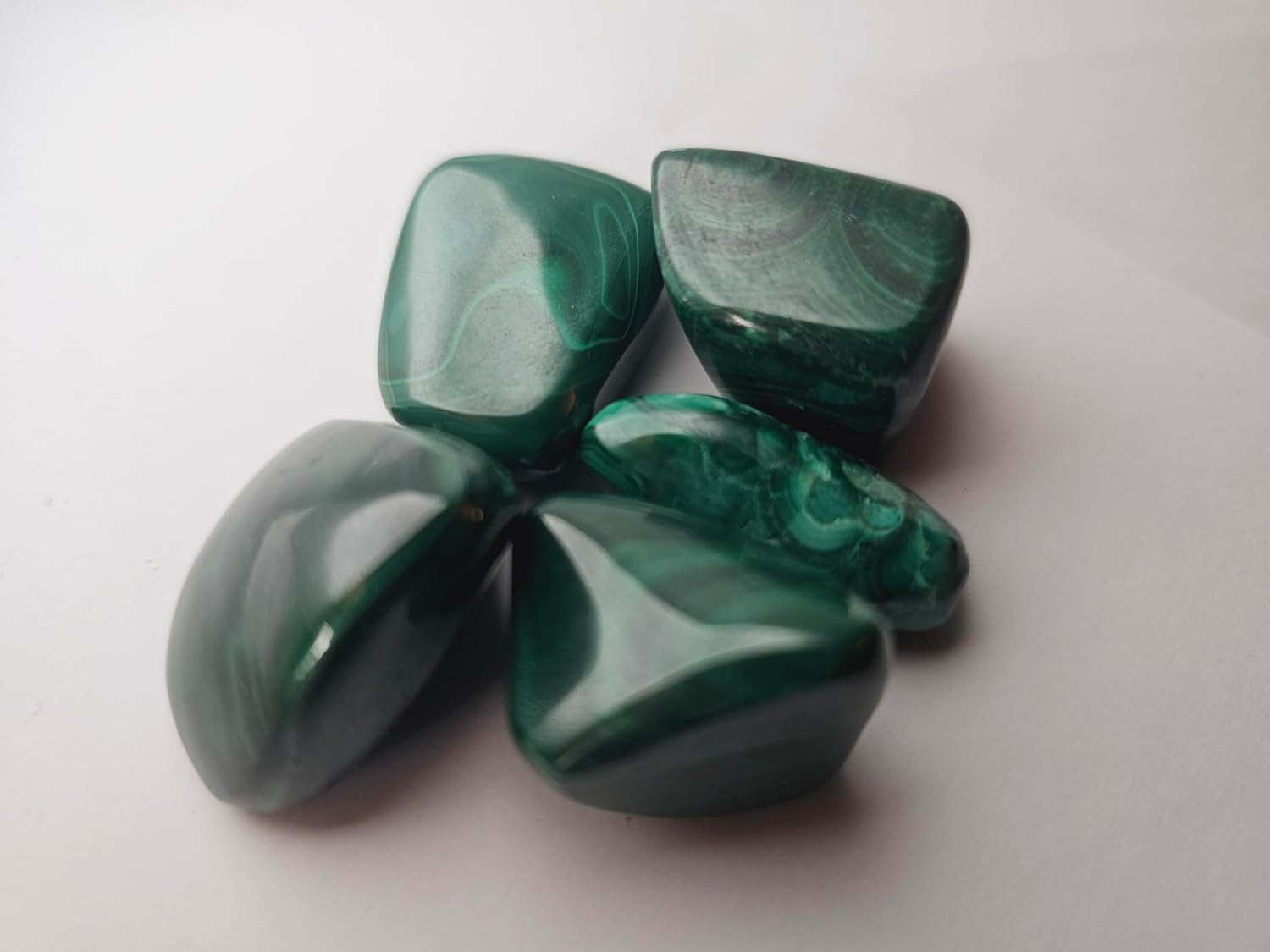 Exotic Tumbled Stone Collection Malachite