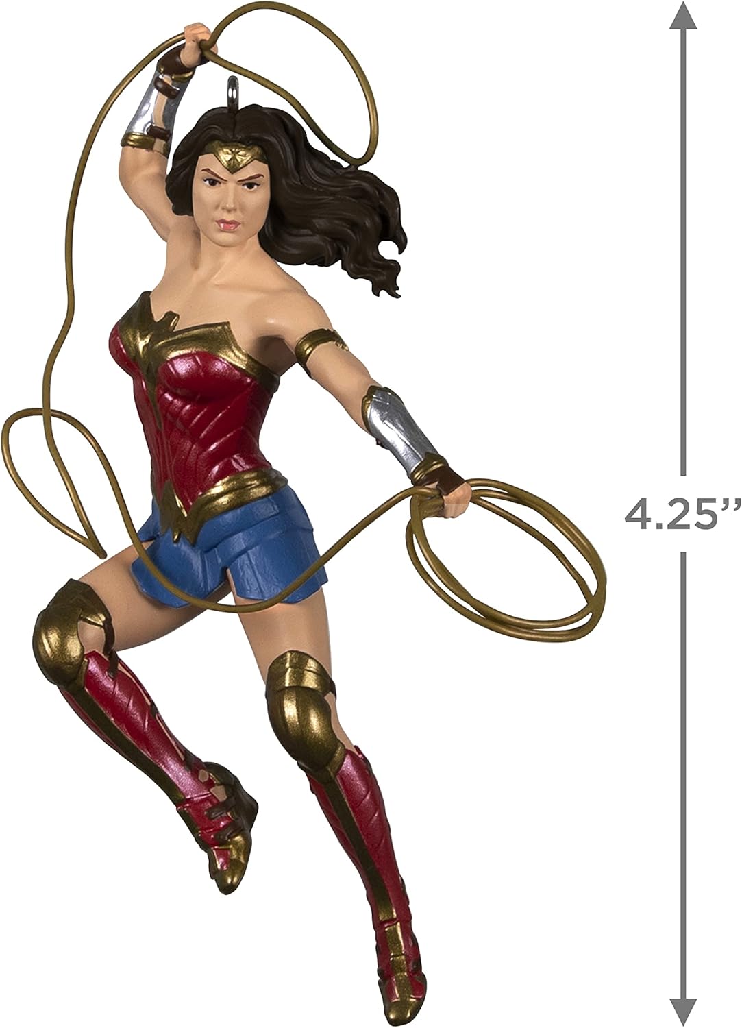 2022 Hallmark Keepsake Christmas Ornament Wonder Woman and The Lasso of Truth