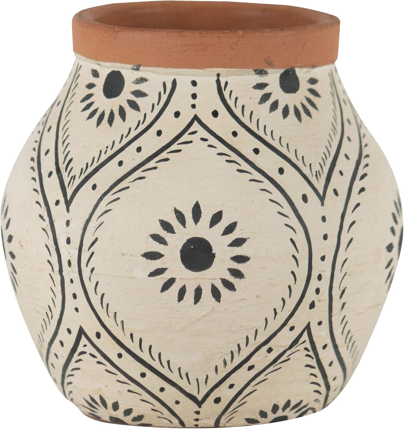 Foreside Home and Garden Natural Terracotta Bud Vase