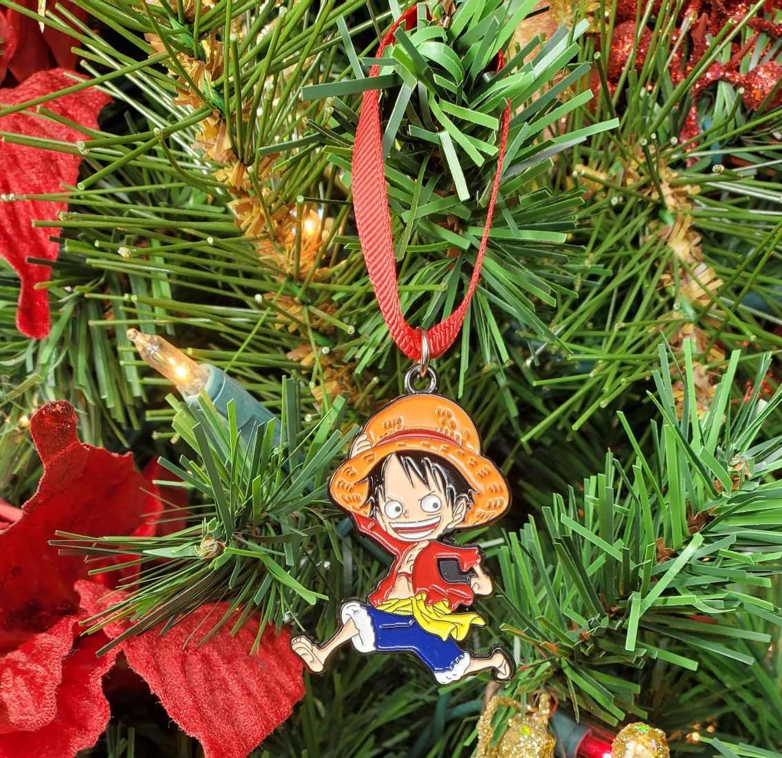 Fandom Emporium One Piece Luffy Devil Fruit Gear 5 Jolly Roger Ornament