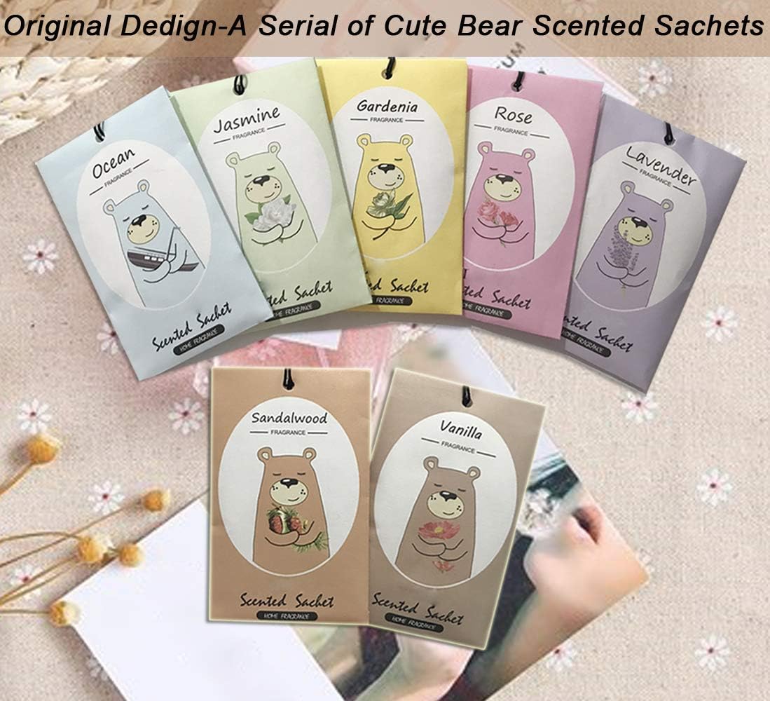 14 Packs Ocean Scented Sachets for Drawer and Closet