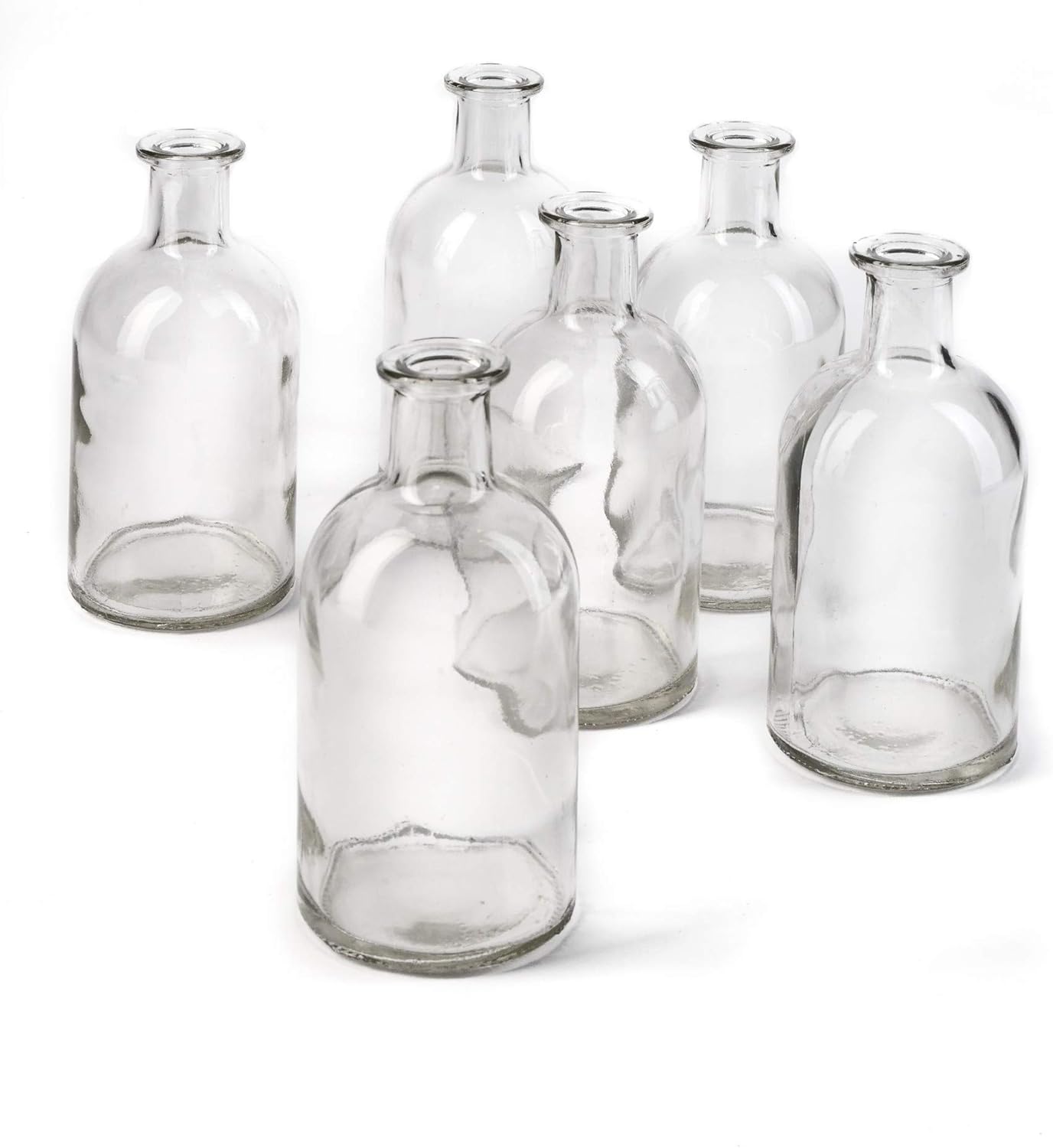 Serene Spaces Living 6 Pack Bud Vases for Decor