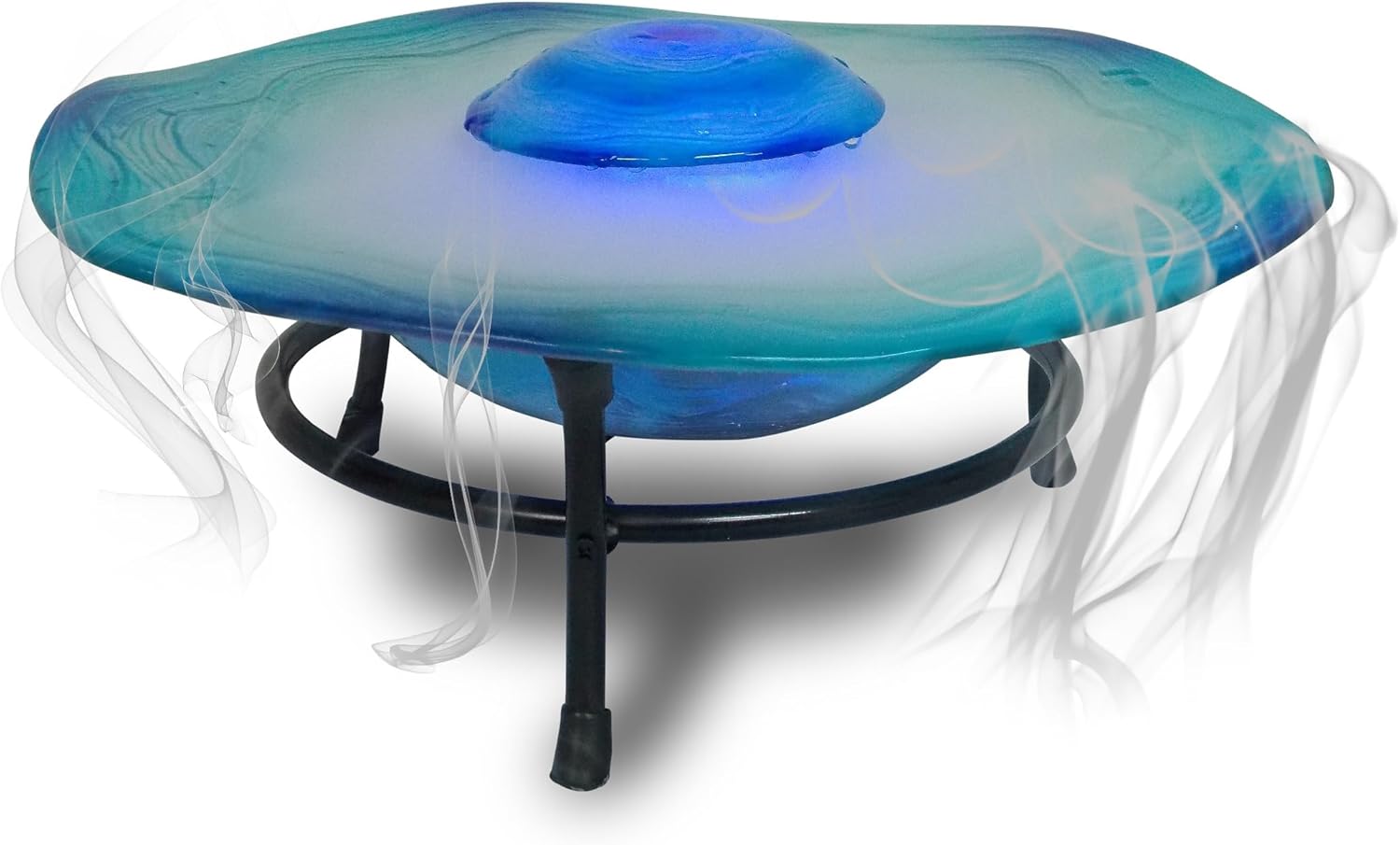 XBrand Tabletop Mist Fountain with LED Lights