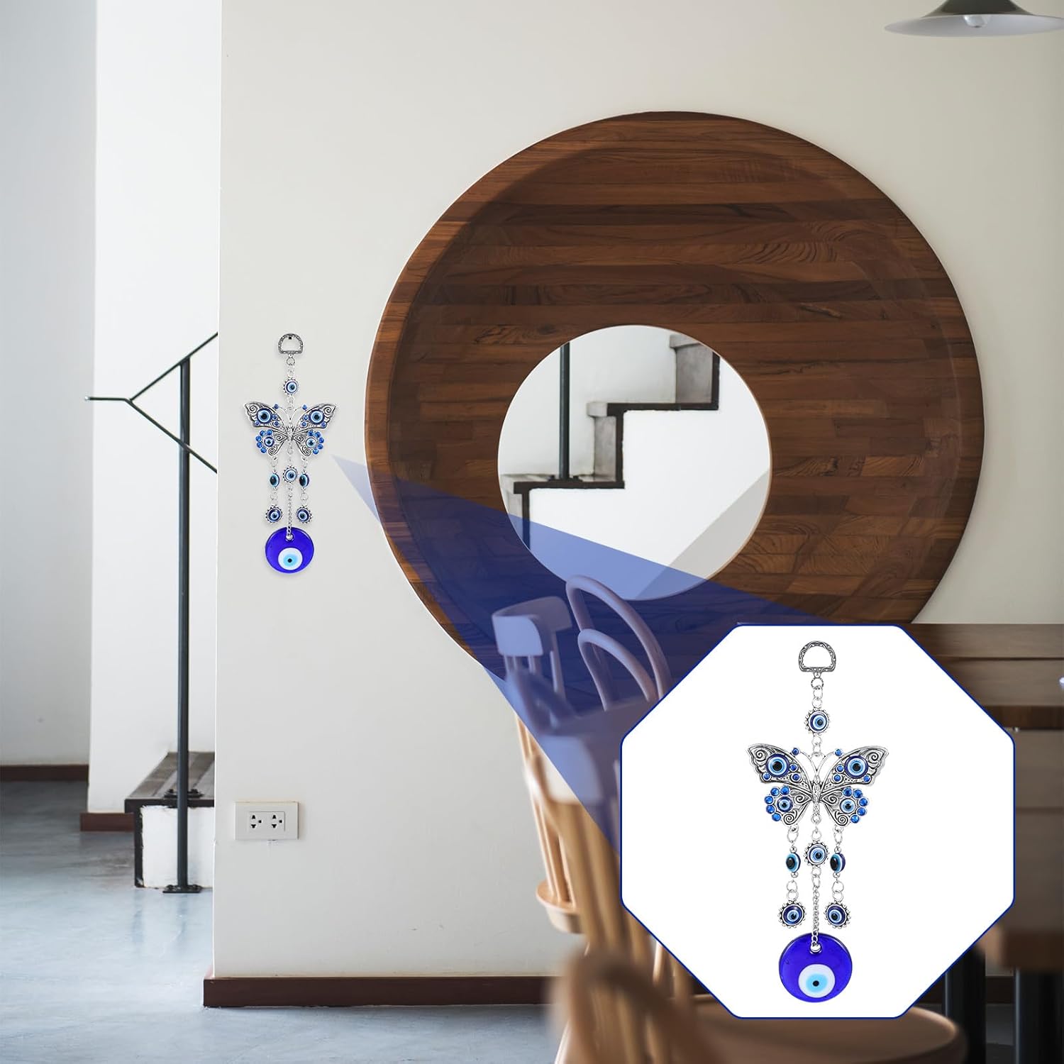 Ymapinc Evil Eye Car Charm Wall Hanging Decor