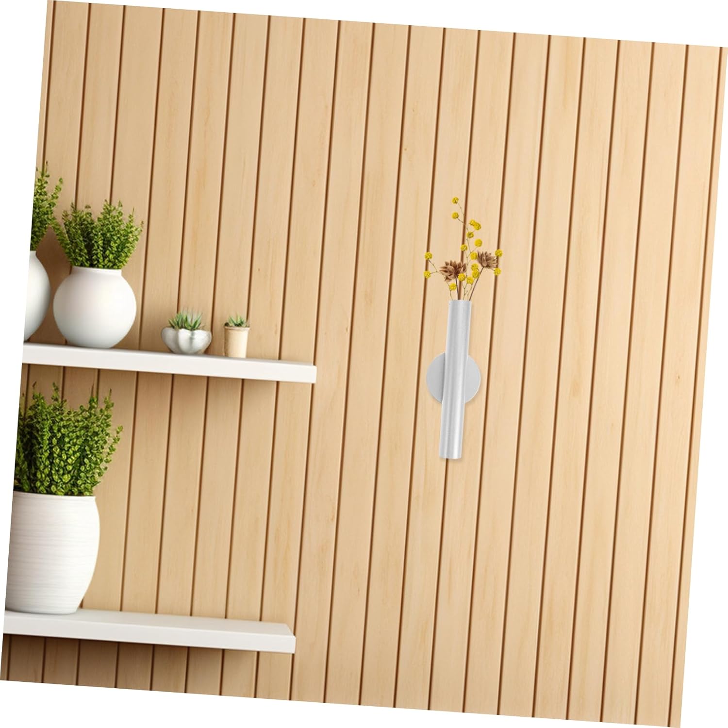 Cabilock Wall Vase Nordic Style Metal Holder