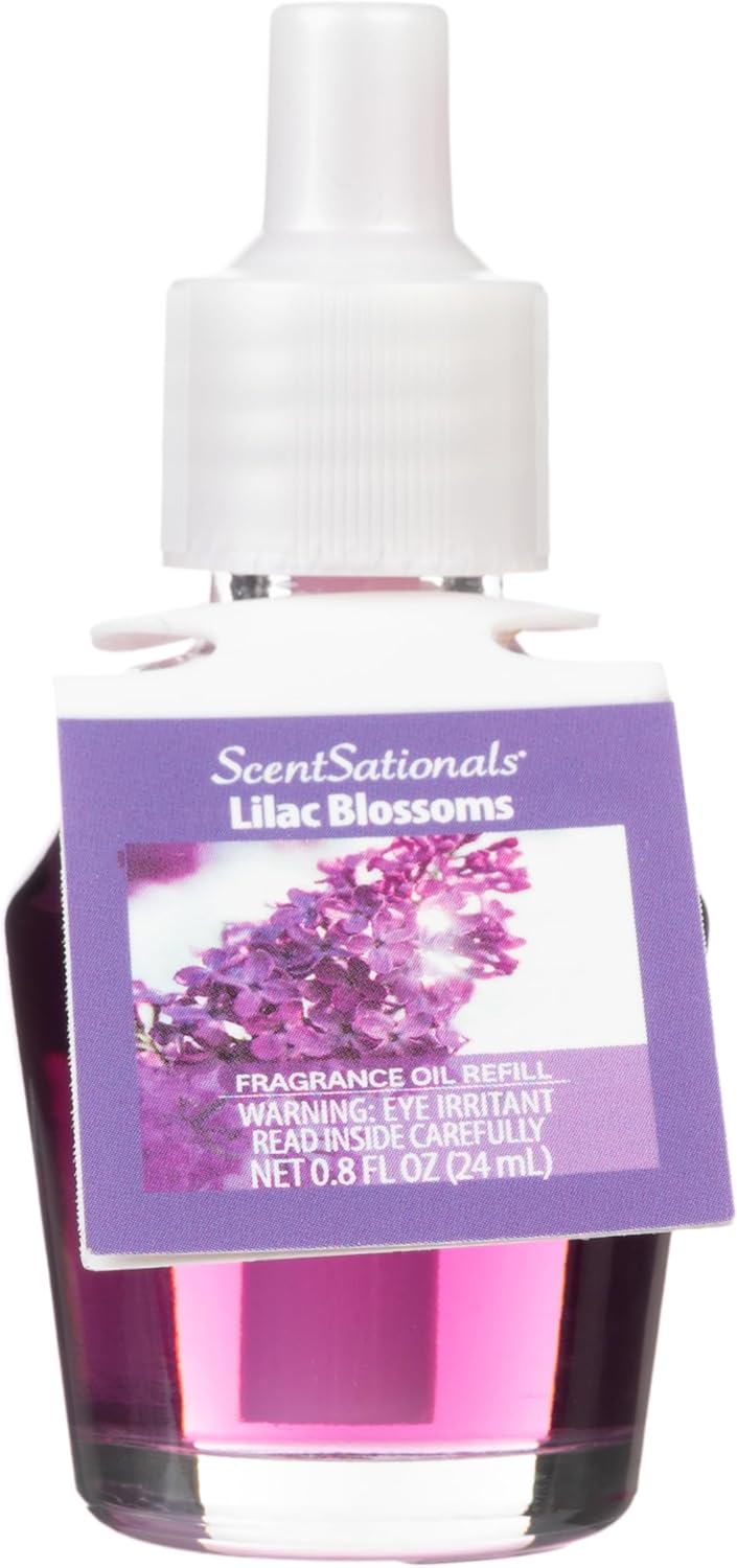 Scentsationals Fragrance Oil Refills 3-Pack Lilac Blossoms