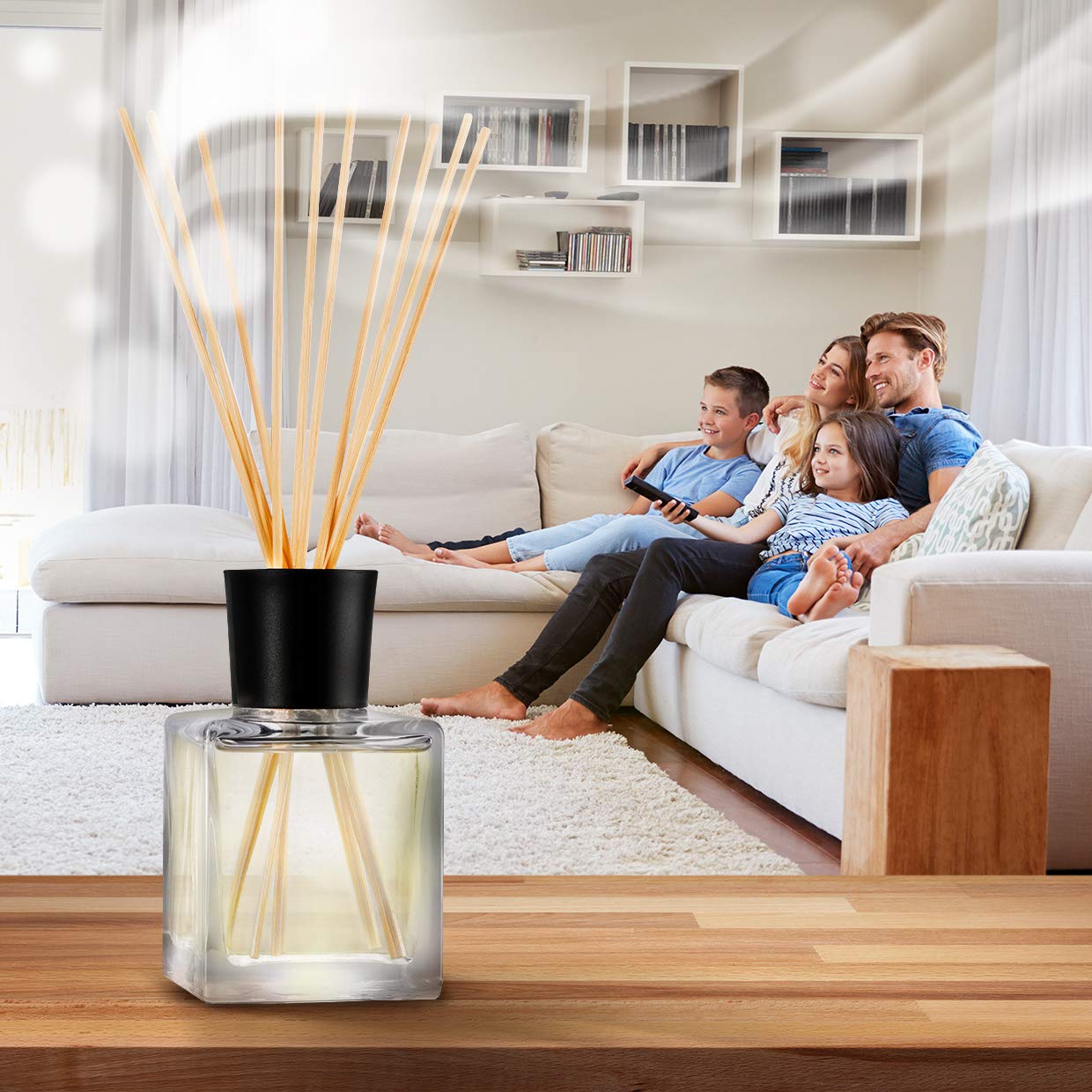 Lemongrass Reed Diffuser 200ml with Bamboo Sticks