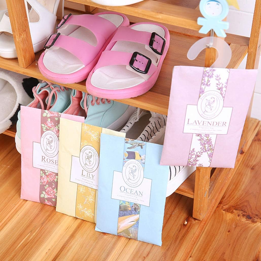 5Pcs Scented Fragrance Sachets for Home Car Wardrobe Room