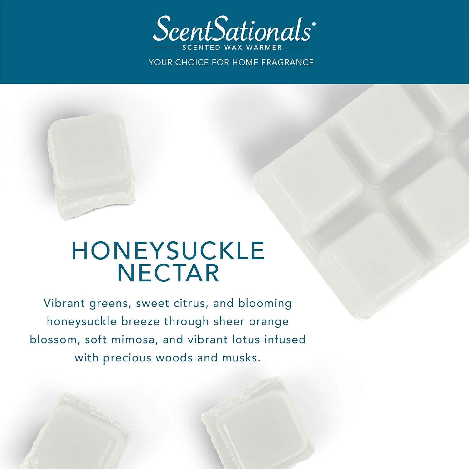ScentSationals Honeysuckle Nectar Wax Cubes 1