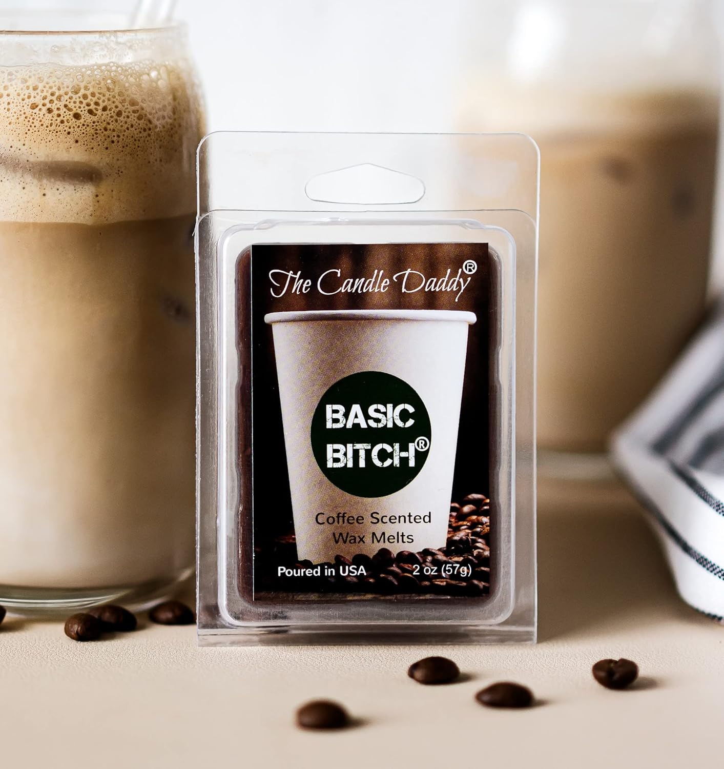 The Candle Daddy Basic Bitch Coffee Wax Melt - 2 Ounces