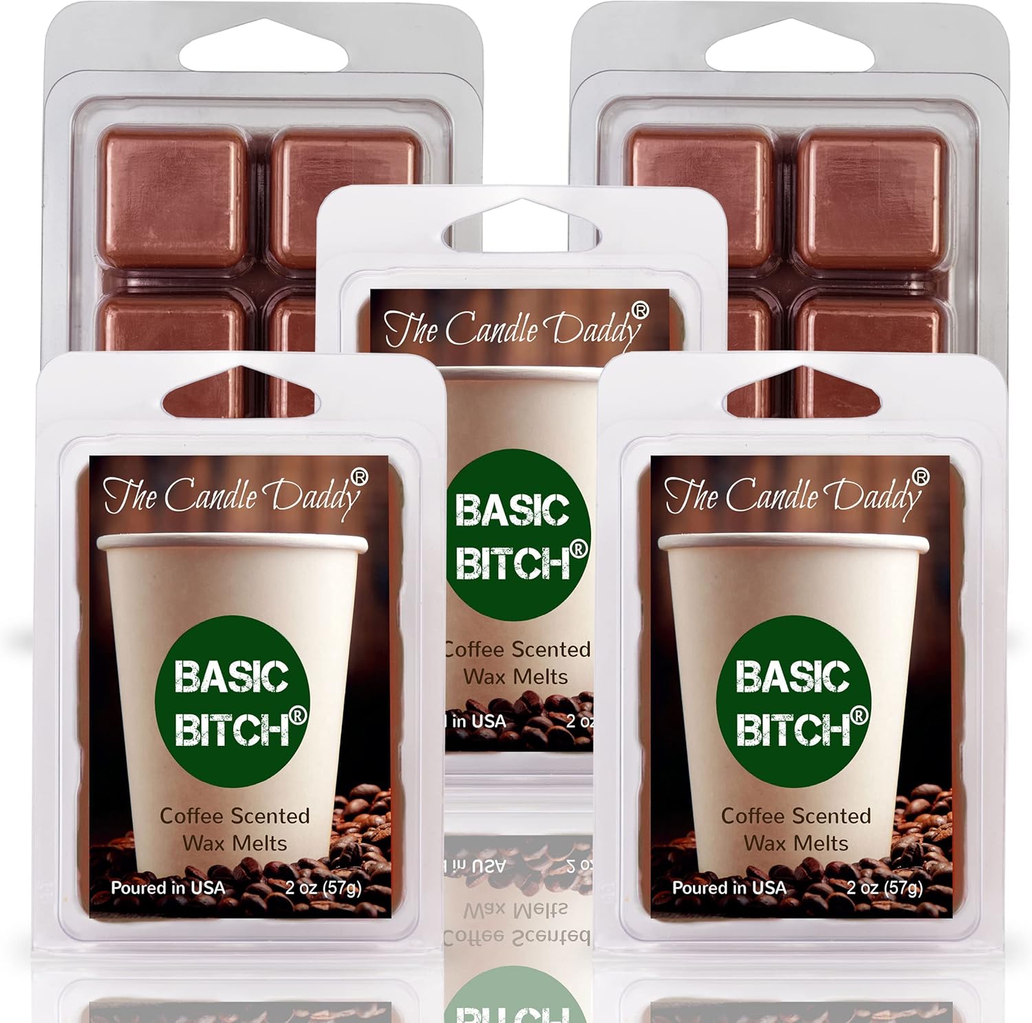 The Candle Daddy Basic Bitch Coffee Wax Melt - 2 Ounces
