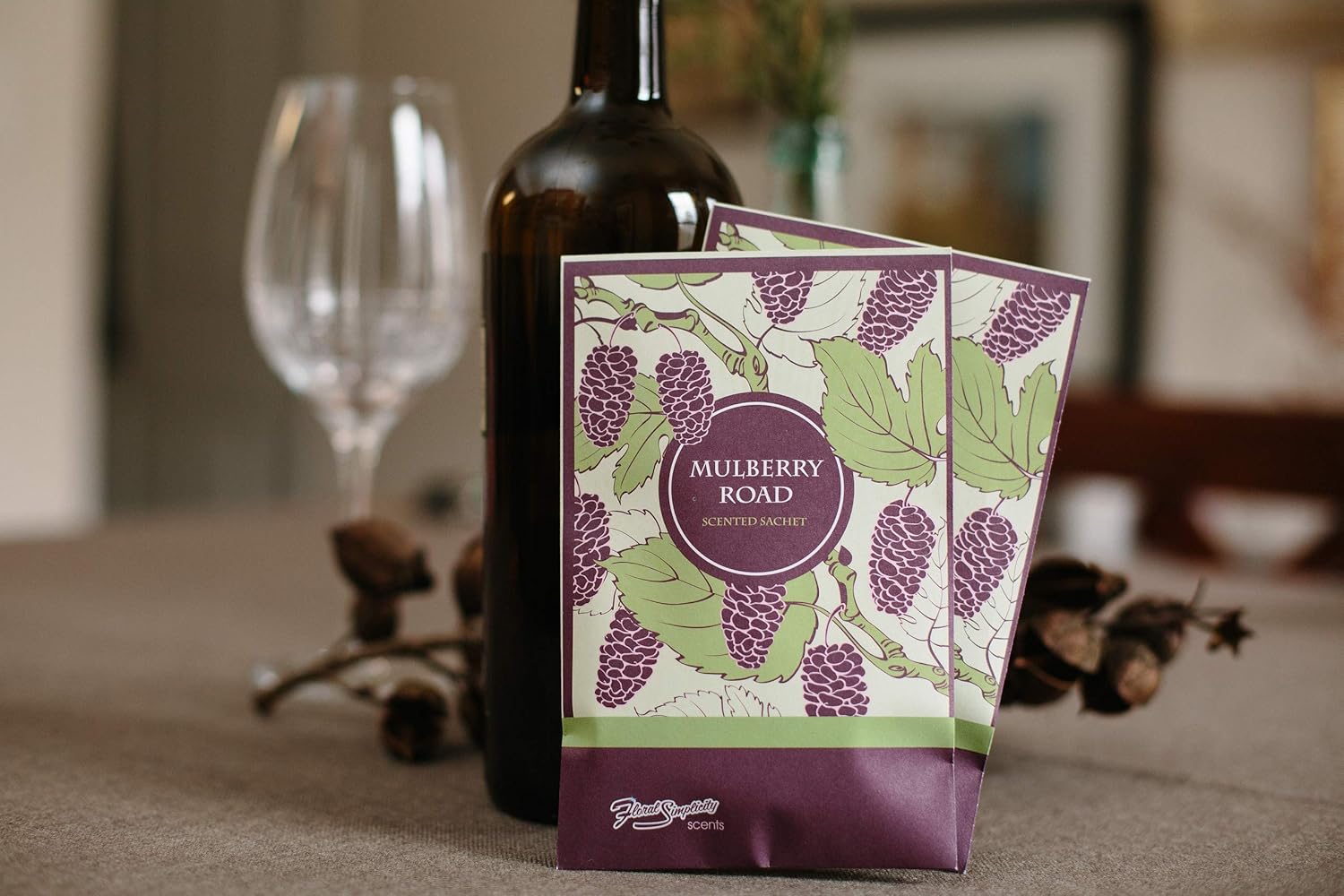 Floral Simplicity Mulberry Road Scented Sachets 3-Pack