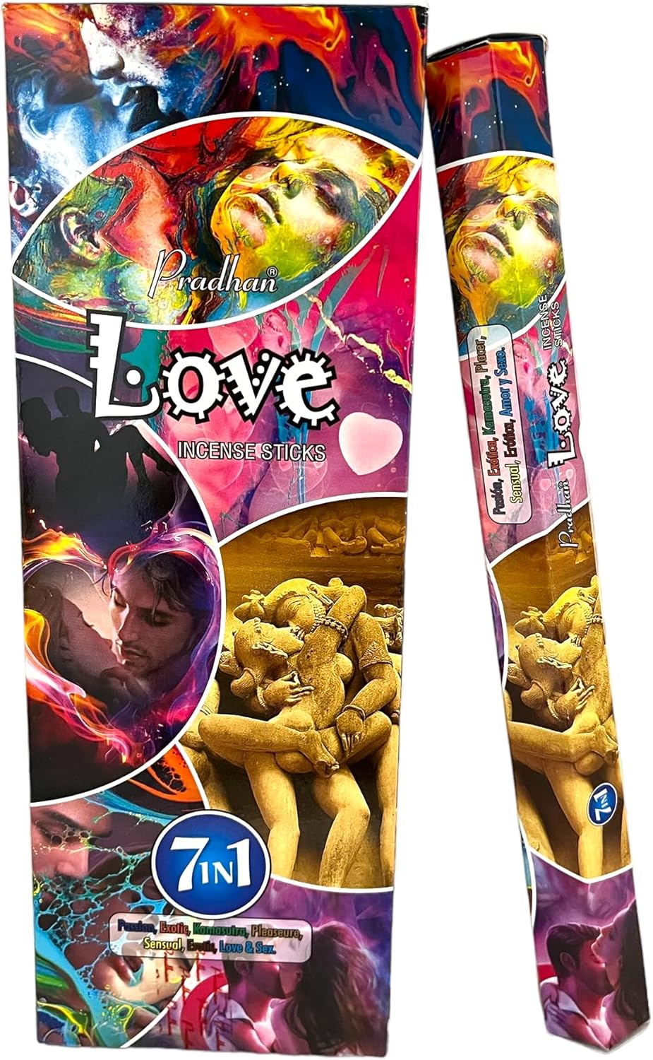 Pradhan 7 Scents Sampler Assorted Love