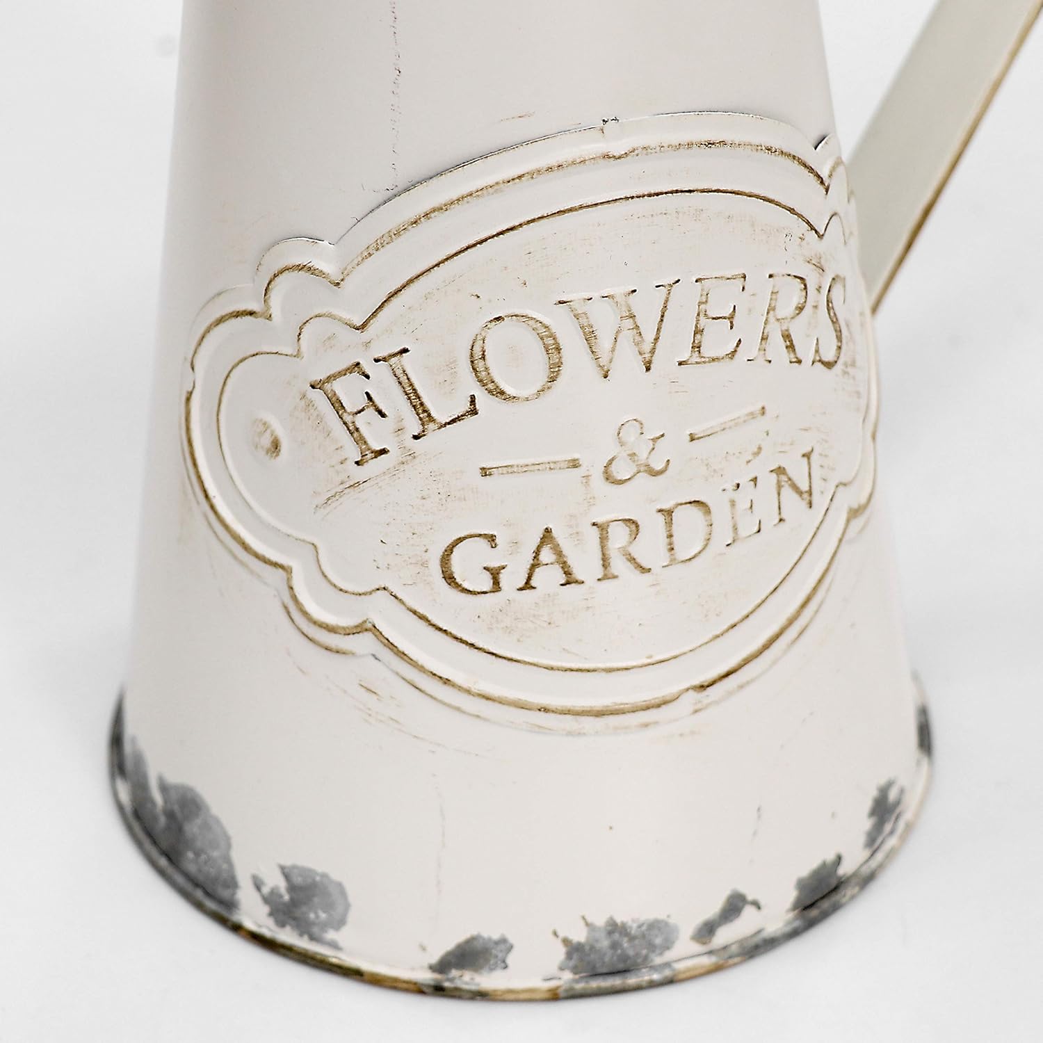 Soyizom Galvanized Metal Pitcher Vase Shabby Chic Decor