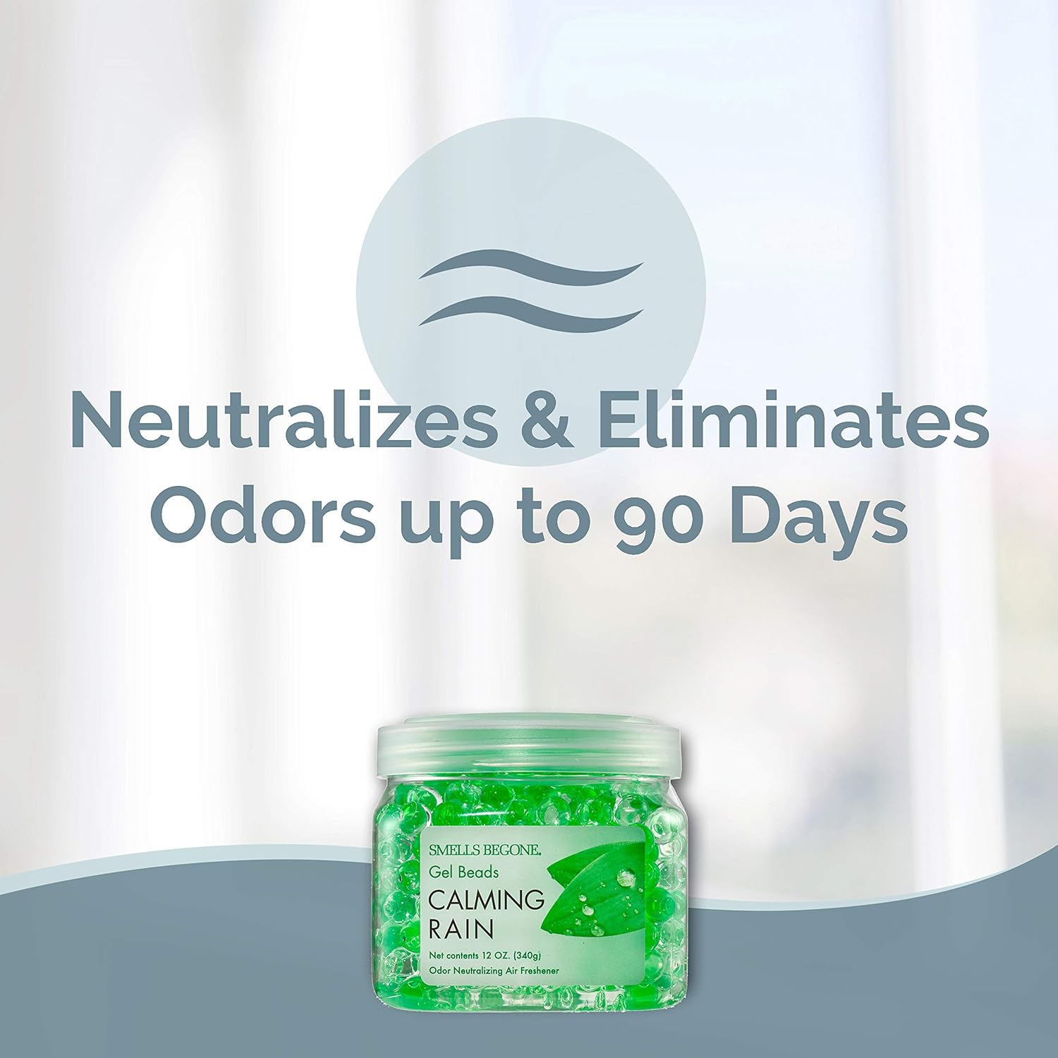 SMELLS BEGONE Odor Eliminator Gel Beads 12 Ounce