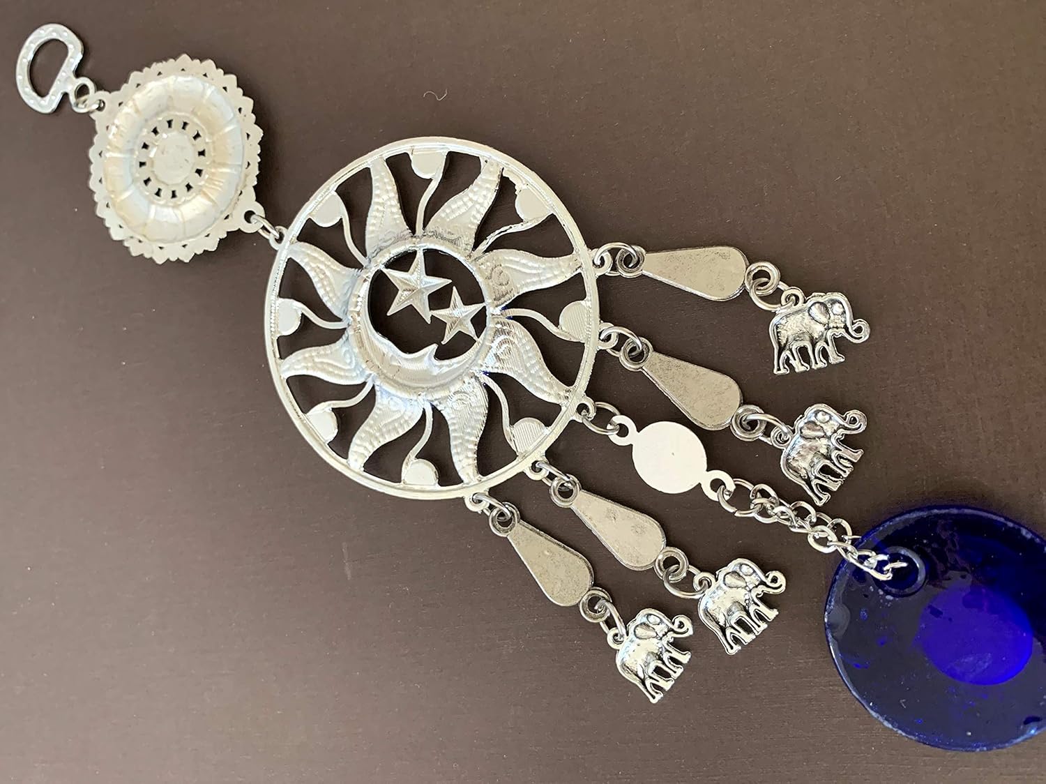 Turkish Blue Evil Eye Wall Hanging Decor Amulet Ornament CL17