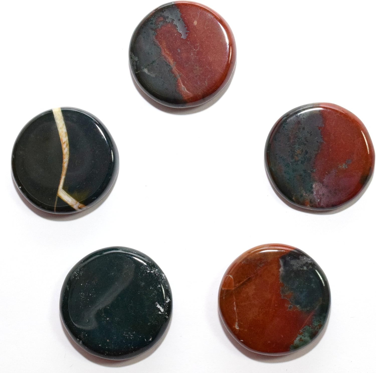 HQRP Bloodstone Stand for Spheres 5PCS