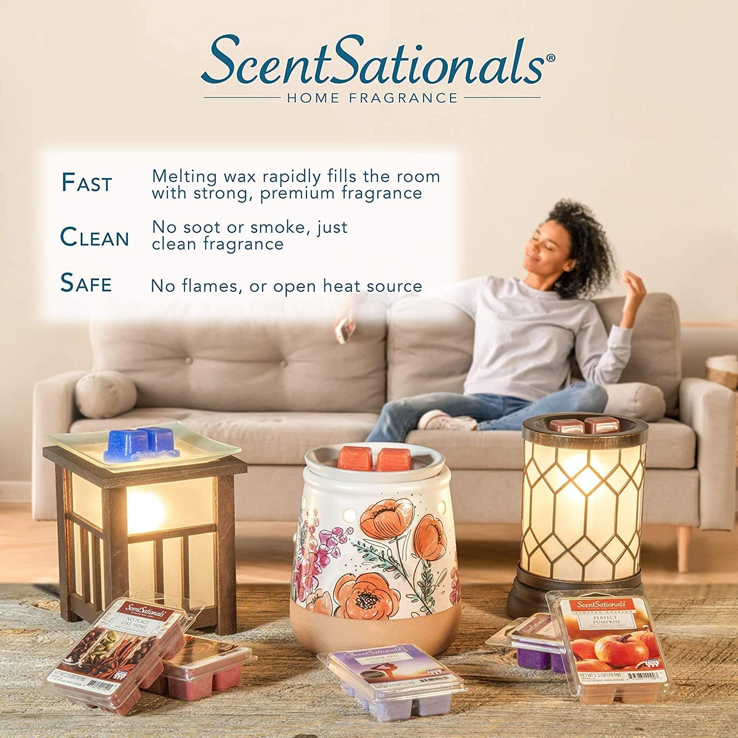 ScentSationals Honeysuckle Nectar Wax Cubes 1