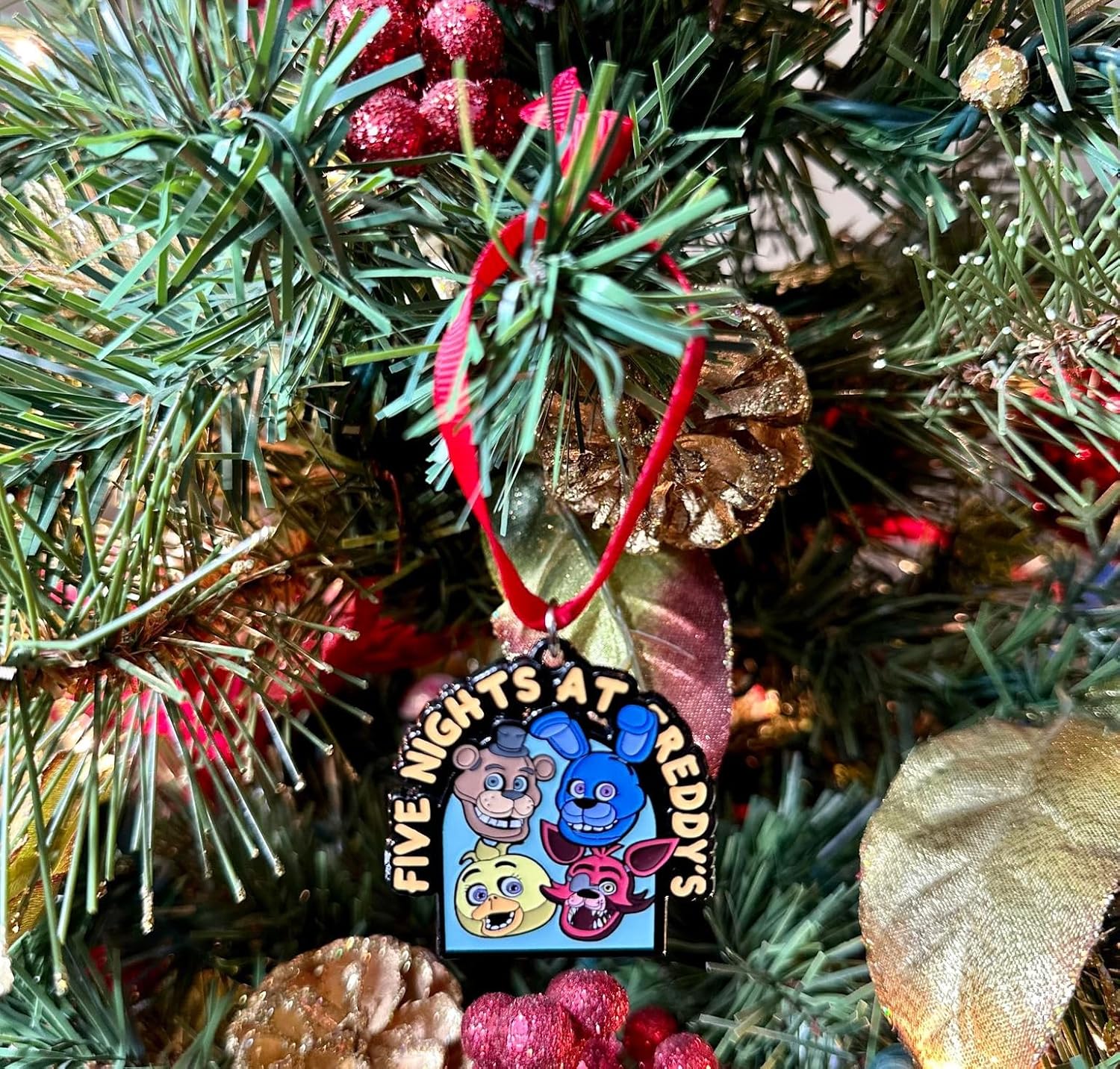 Fandom Emporium Five Night Freddy Christmas Ornament