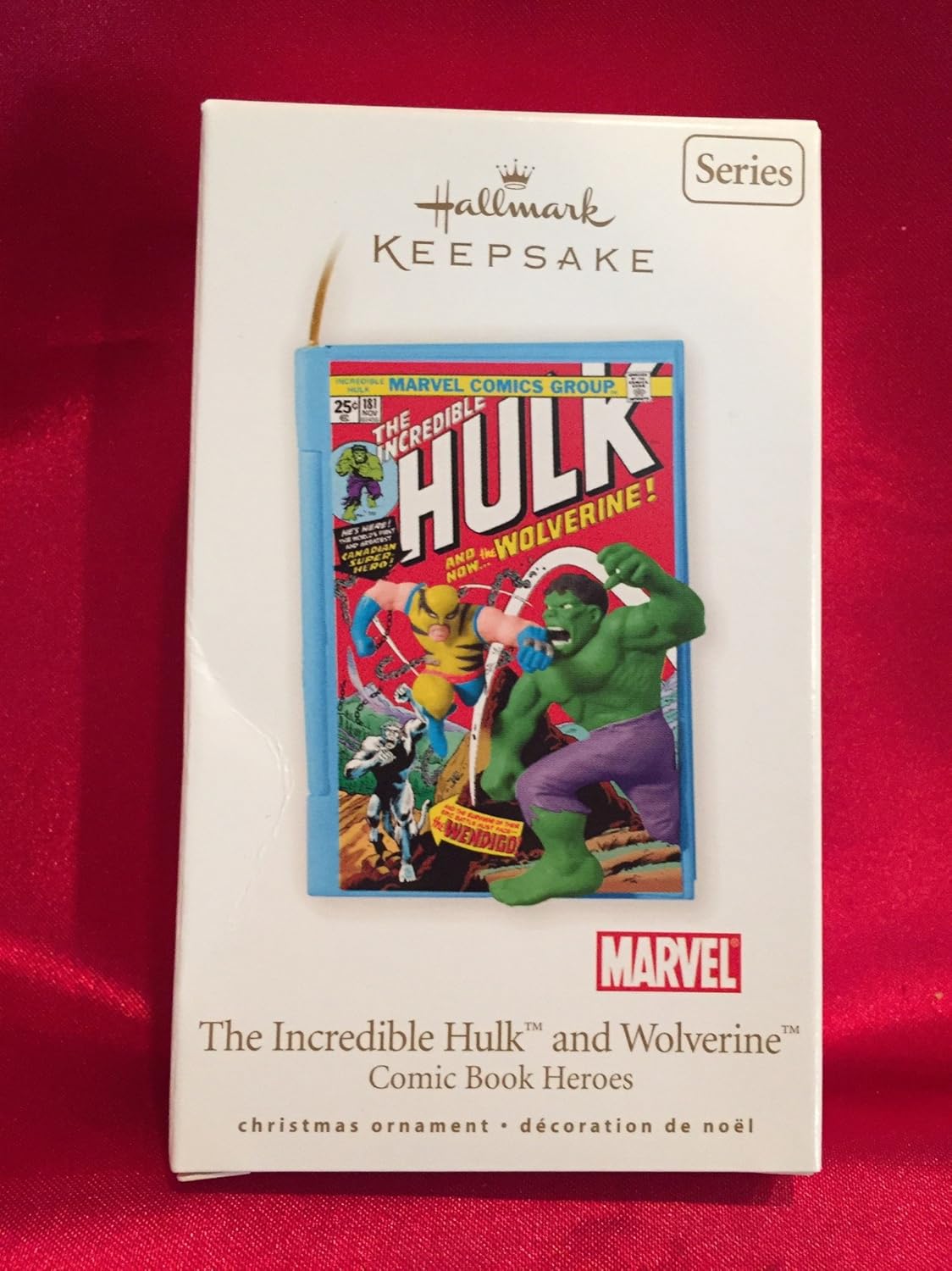 2010 Hallmark Hulk Wolverine Ornament