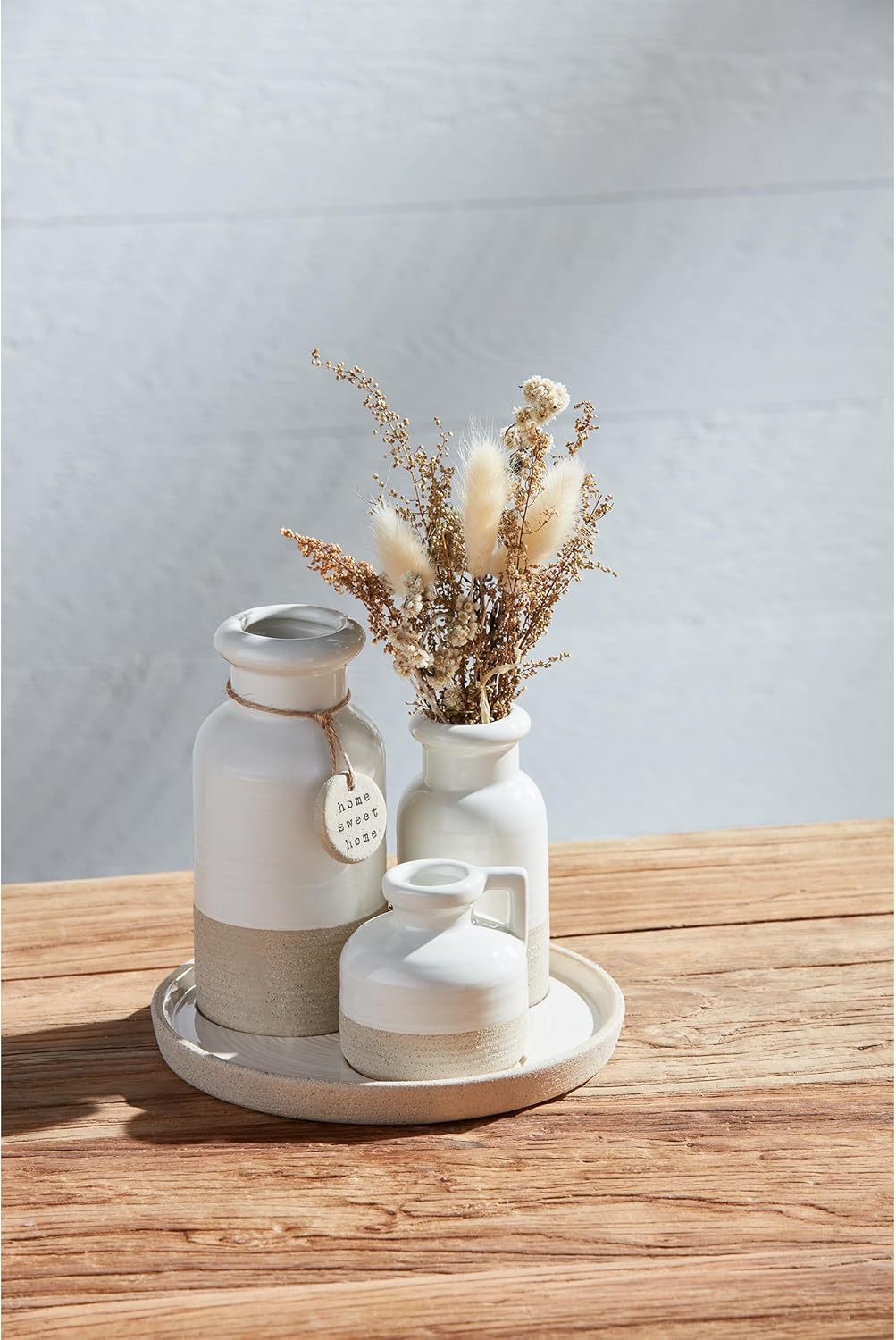 Mud Pie Connected Farm Vase Set of 3