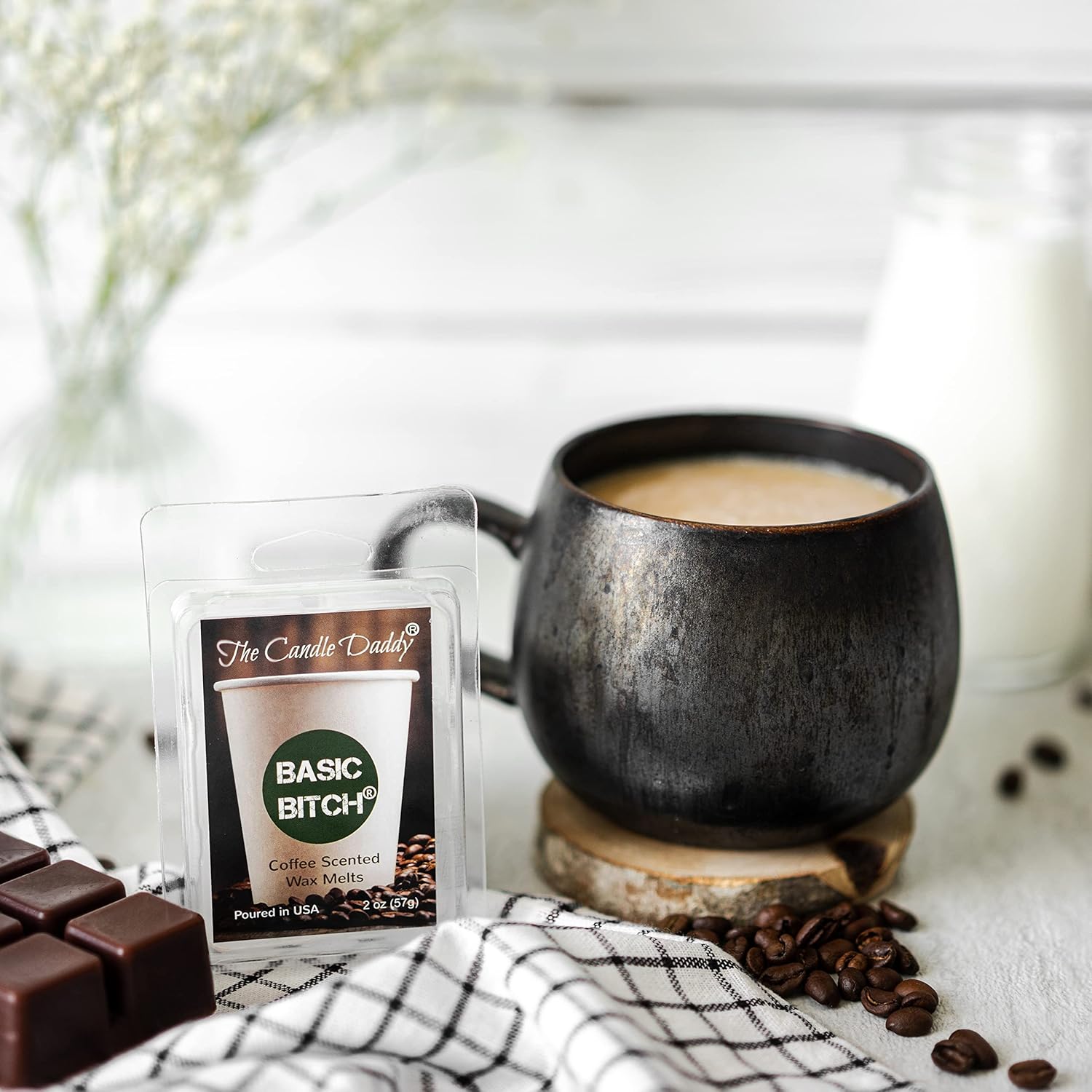 The Candle Daddy Basic Bitch Coffee Wax Melt - 2 Ounces