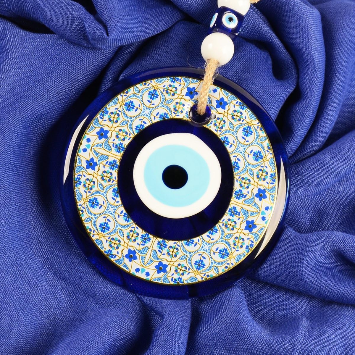 5 Inch Evil Eye Bead Wall Hanging Ornament