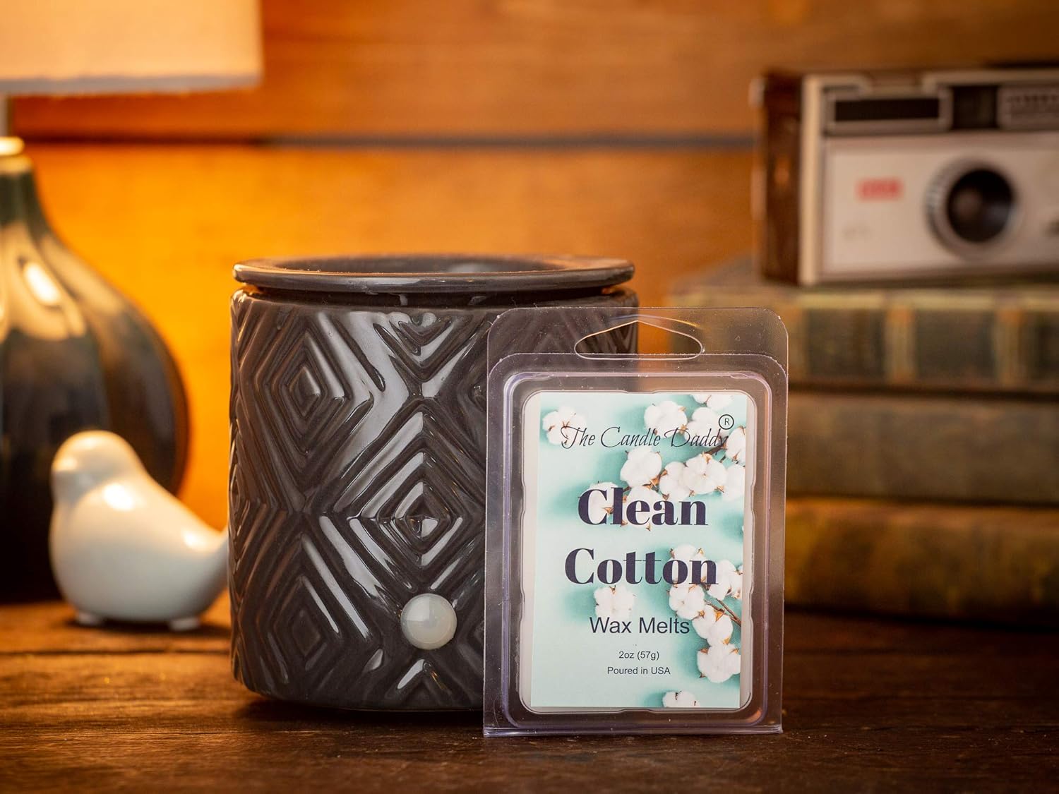 Clean Cotton Scented Wax Cubes - 2 Ounces 6 Pieces Gift for All