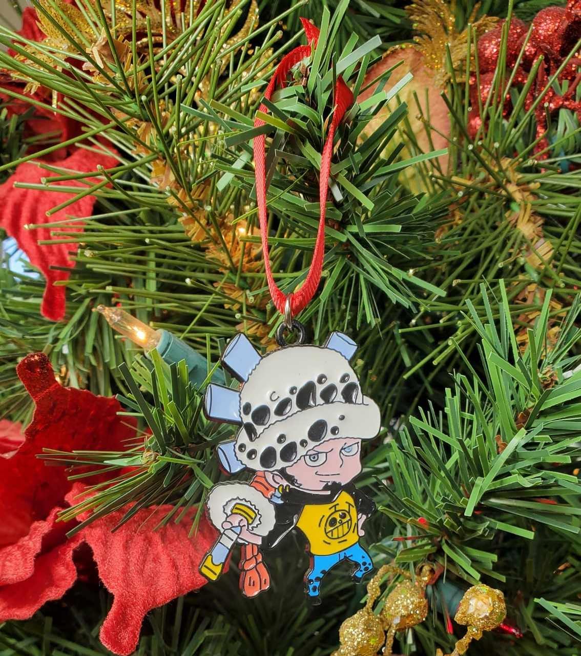 Fandom Emporium One Piece Devil Fruit Jolly Roger Ornament Gift