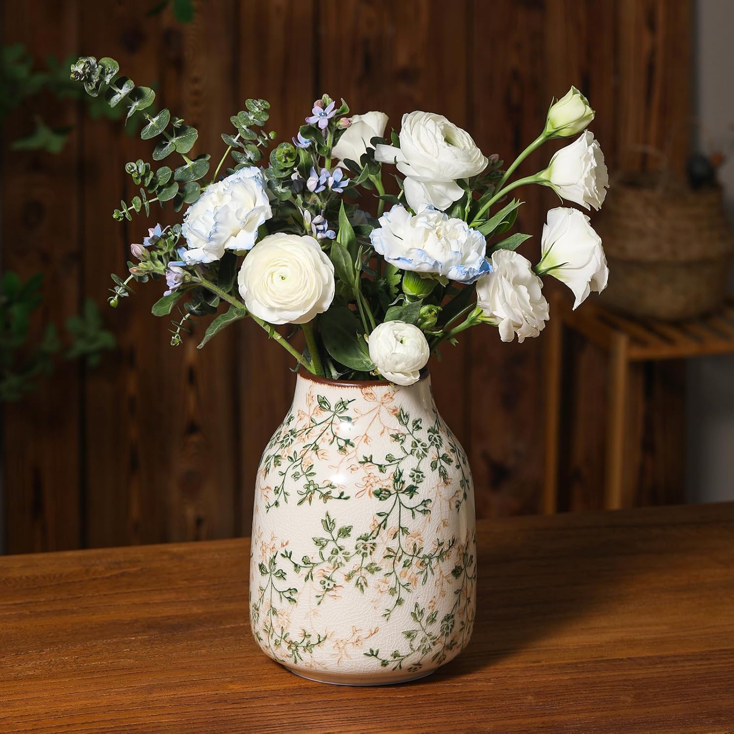 Luweoxy Rustic Vintage Ceramic Vase 78 Inch