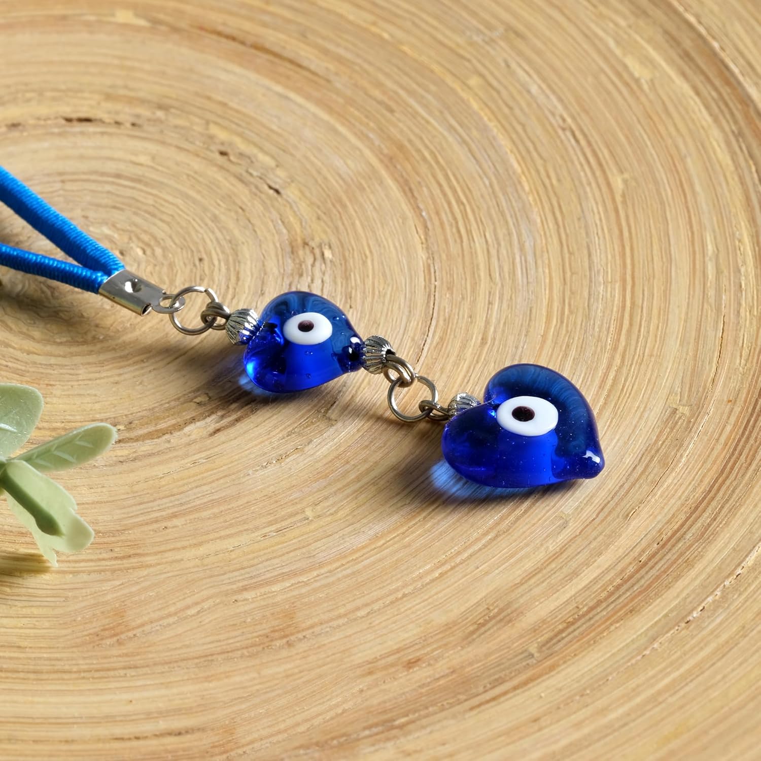BCS Blue Evil Eye Charm Car Hanging Ornament